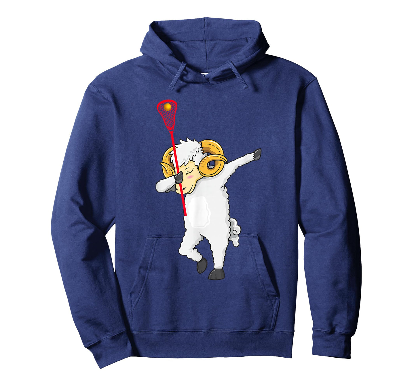 Dabbing Goat Lacrosse Tee Lacrosse Player Goat Dab Gifts T-Shirt