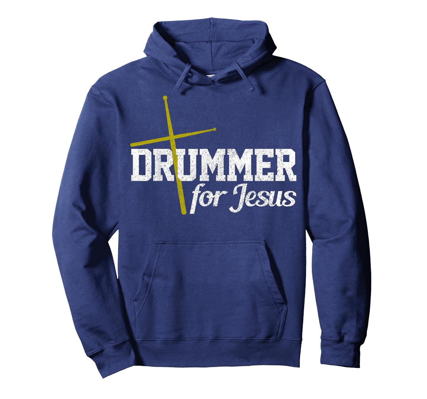 Drummer For Jesus T-Shirt Christian Drums Cross Shirt Gift T-Shirt