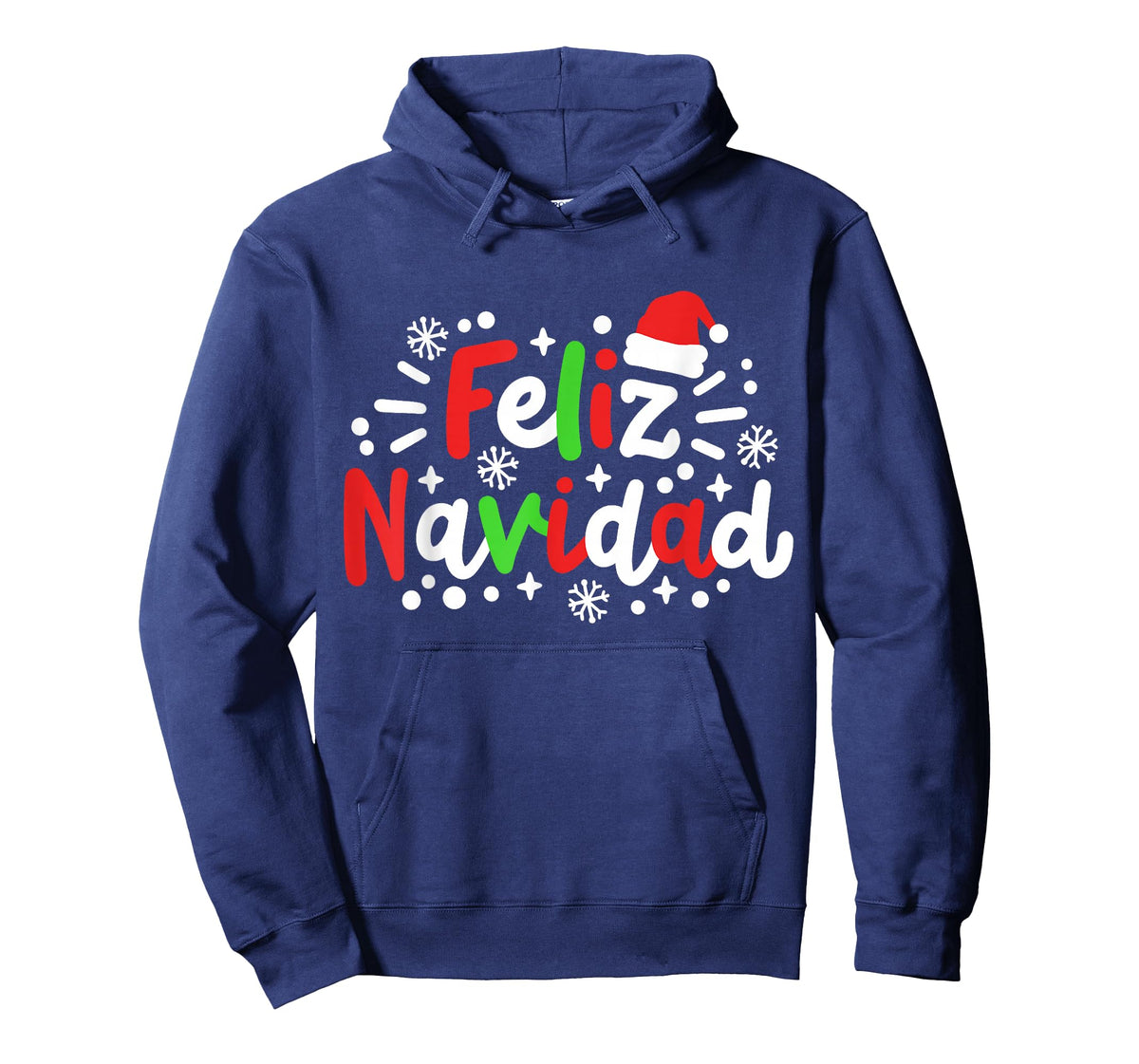 Feliz Navidad Matching Family Spanish Christmas Men Women T-Shirt