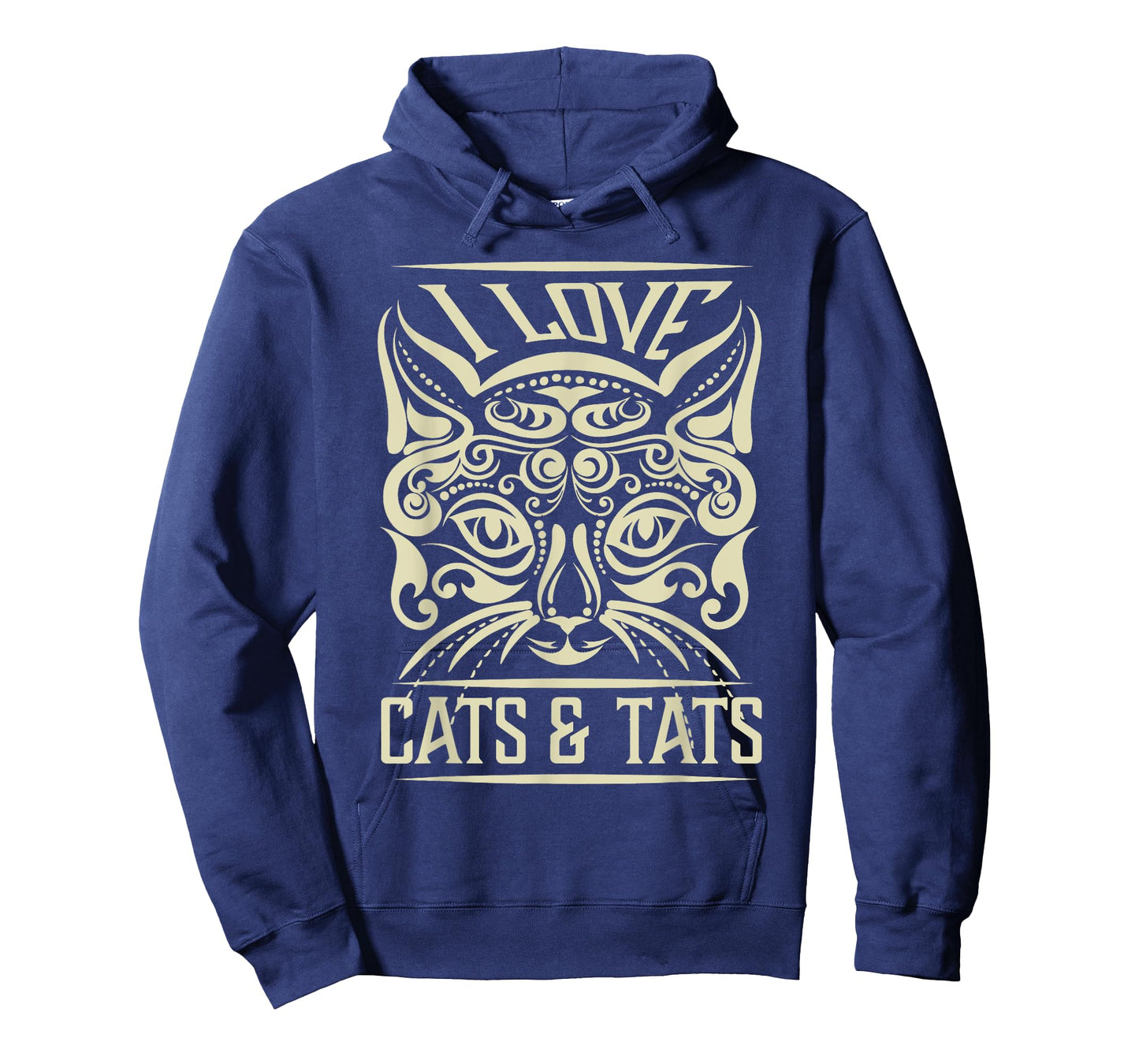 Love Cats And Tats Funny Inking Tattoo Tattooing Cat Lover T-Shirt for Men Women