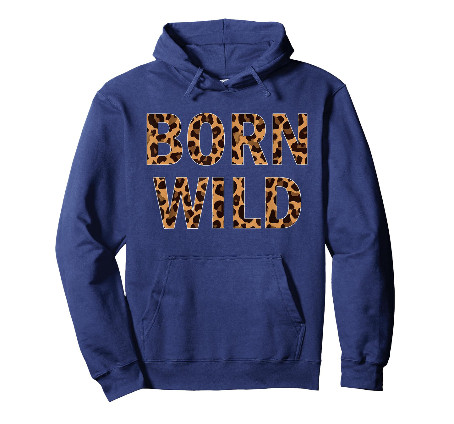 Born Wild Cheetah Animal Print Leopard Cat T-Shirt