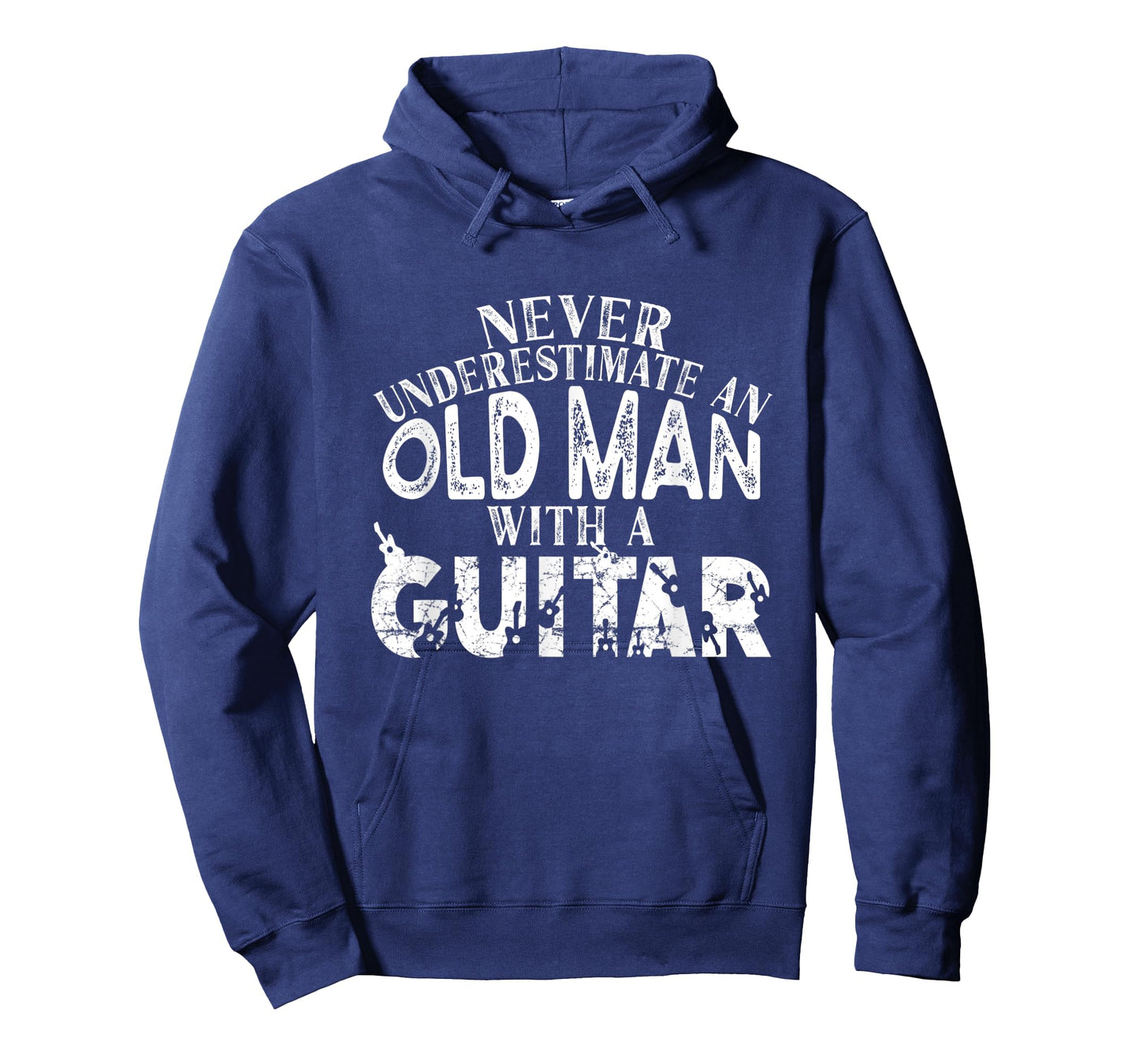 Never Underestimate An Old Man With A Guitar Gift T-Shirt