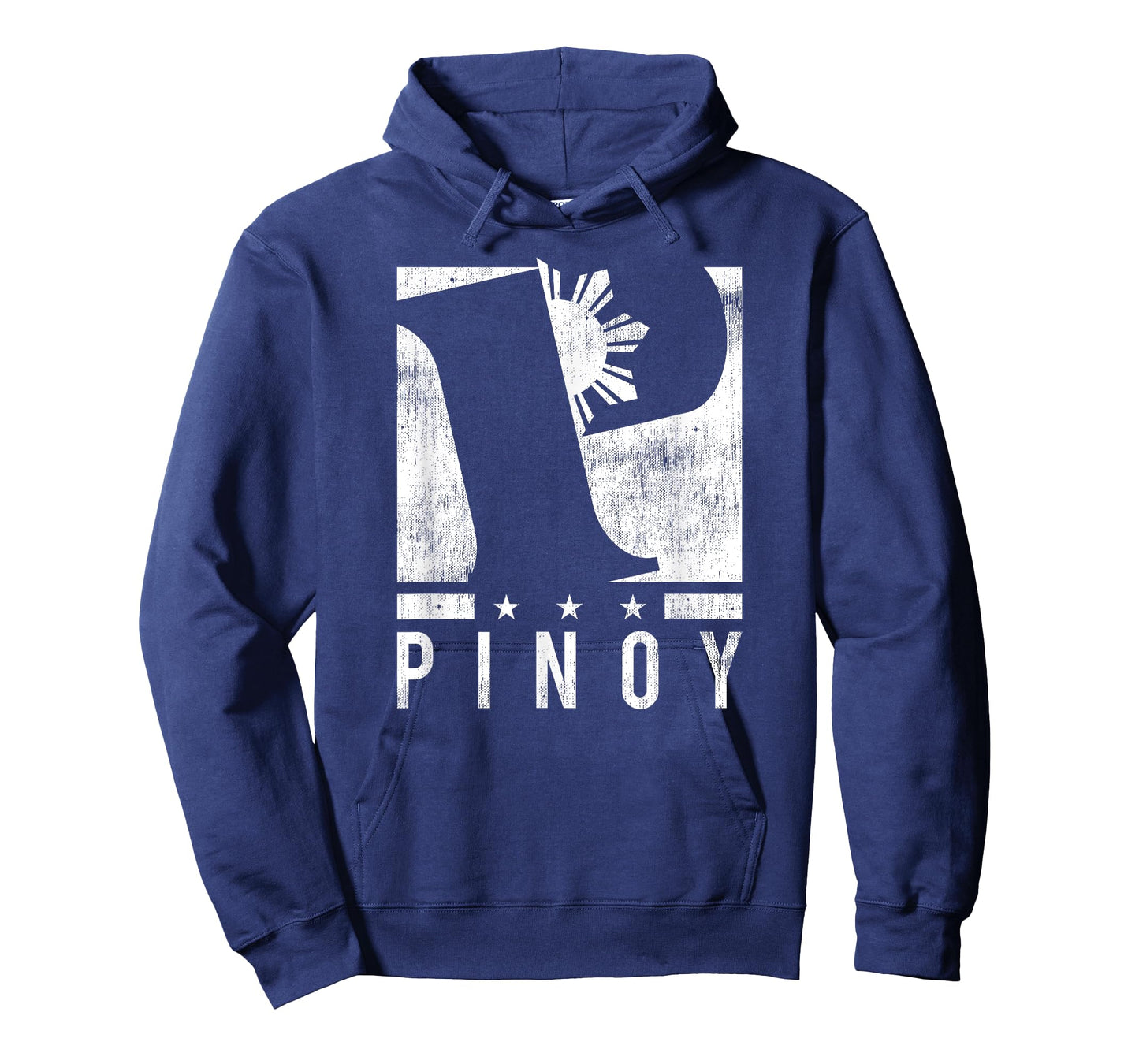 Cool Distressed Filipino P Logo T-Shirt - Pinoy P Tee T-Shirt