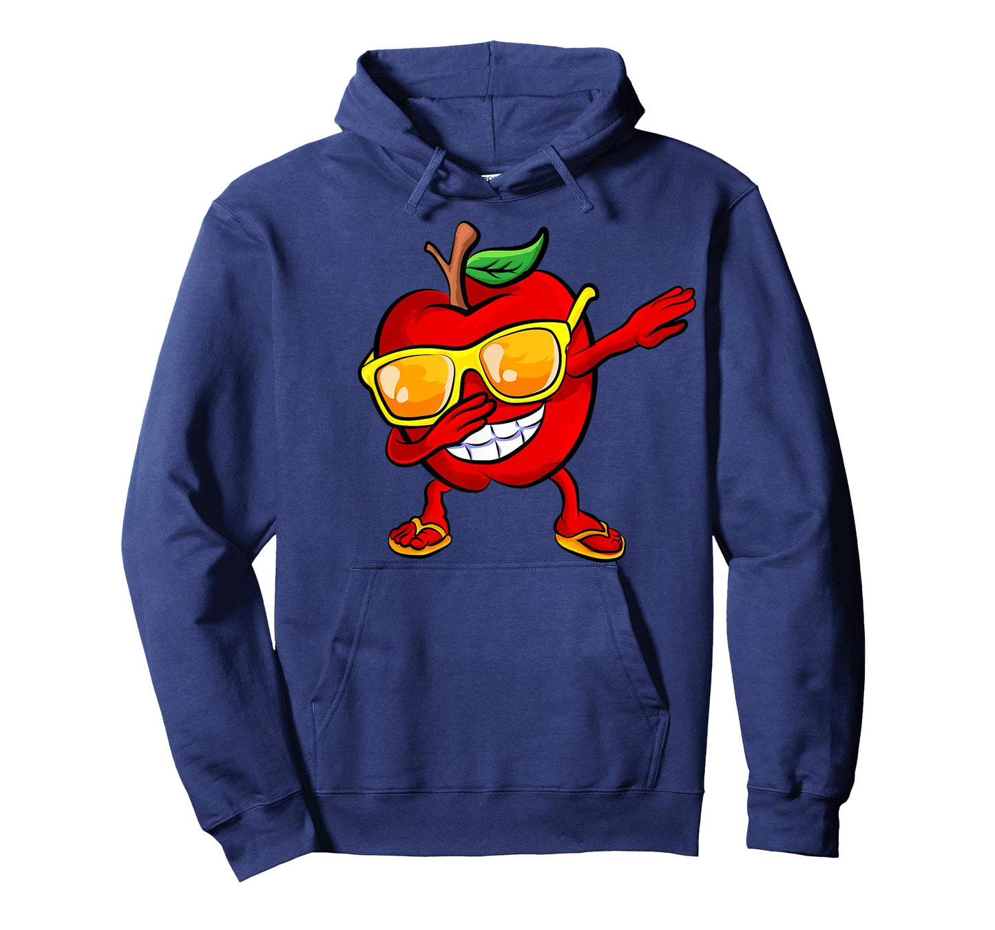 Dabbing Apple Sunglasses Design Green Apples Lovers T-Shirt