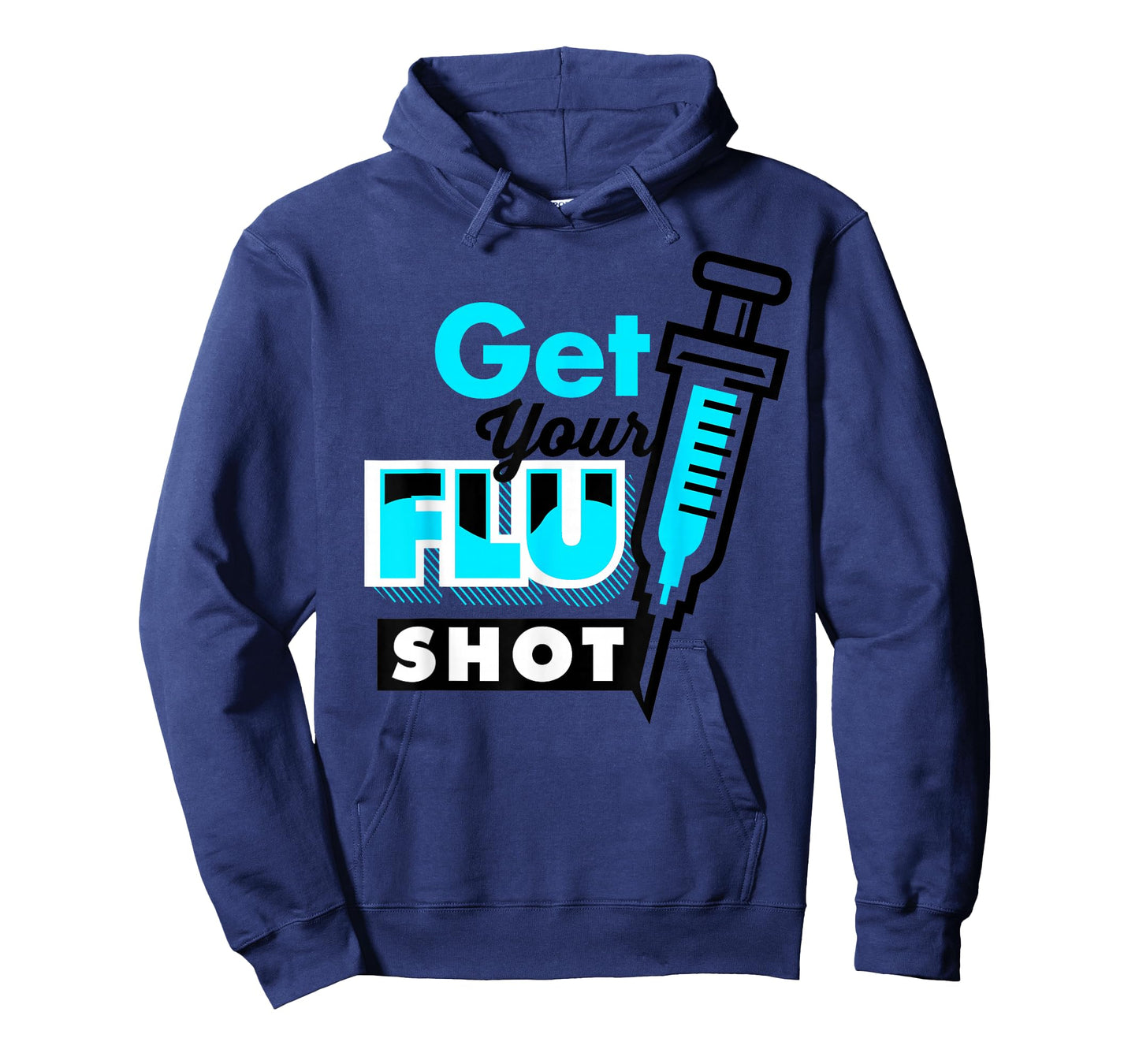 Cute Get Your Flu Shot | Funny Caregiver Immunization Gift T-Shirt