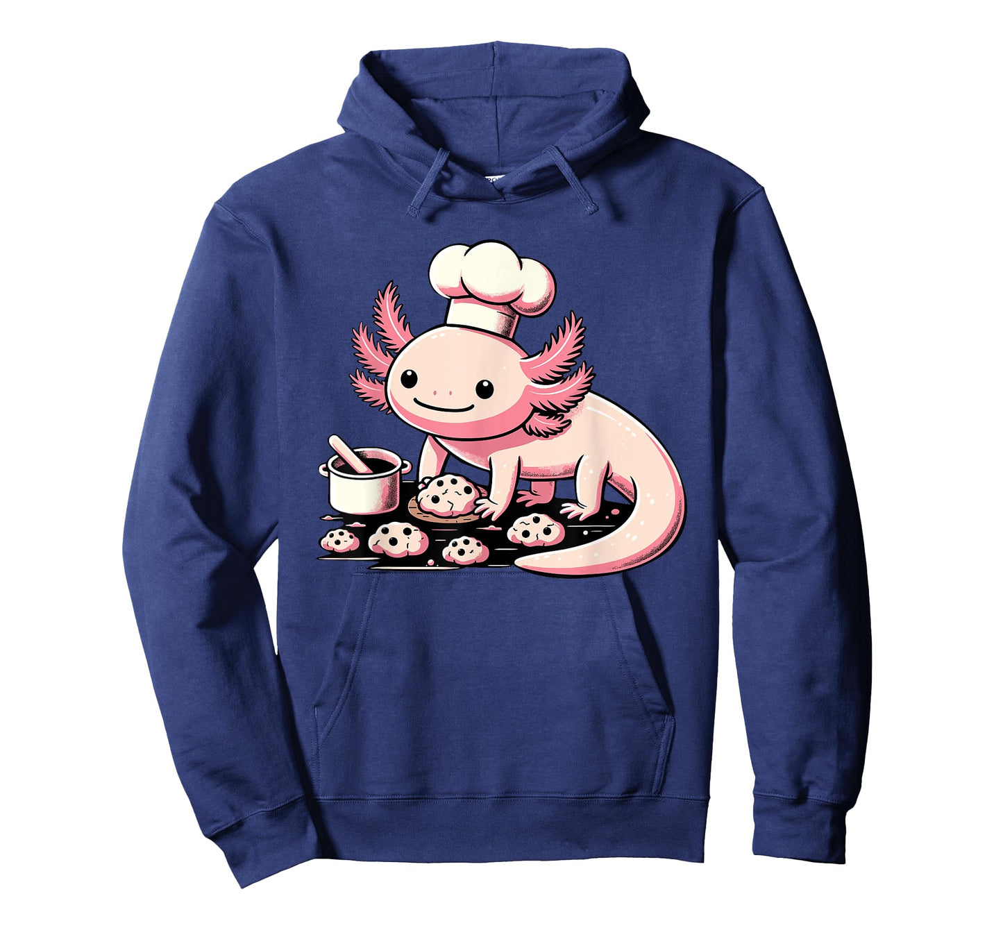 Axolotl Baking Cookies Chocolate Lover Cookie Baker T-Shirt