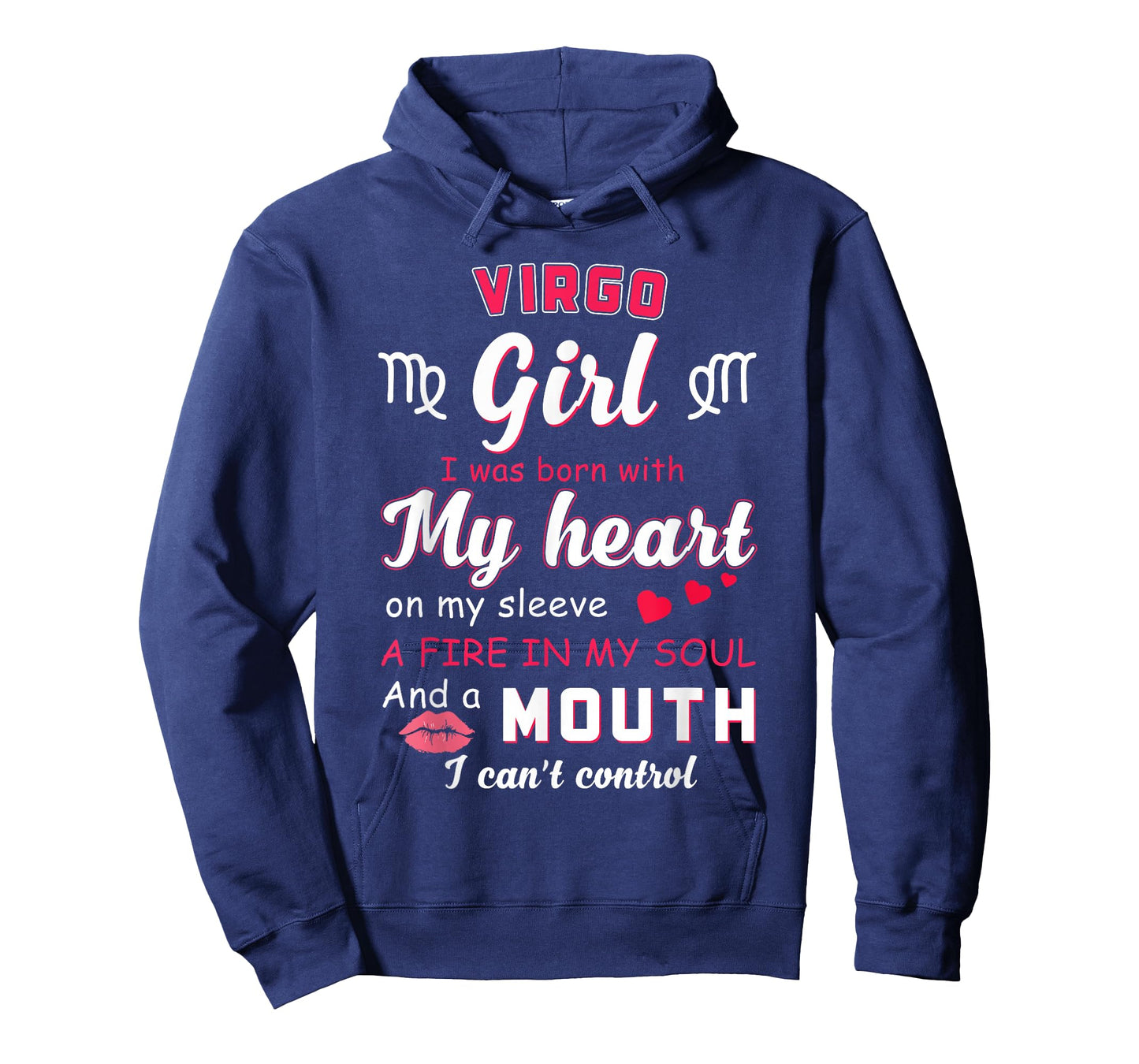 Virgo Girl Funny Quote with Zodiac Sign Birthday Idea T-Shirt