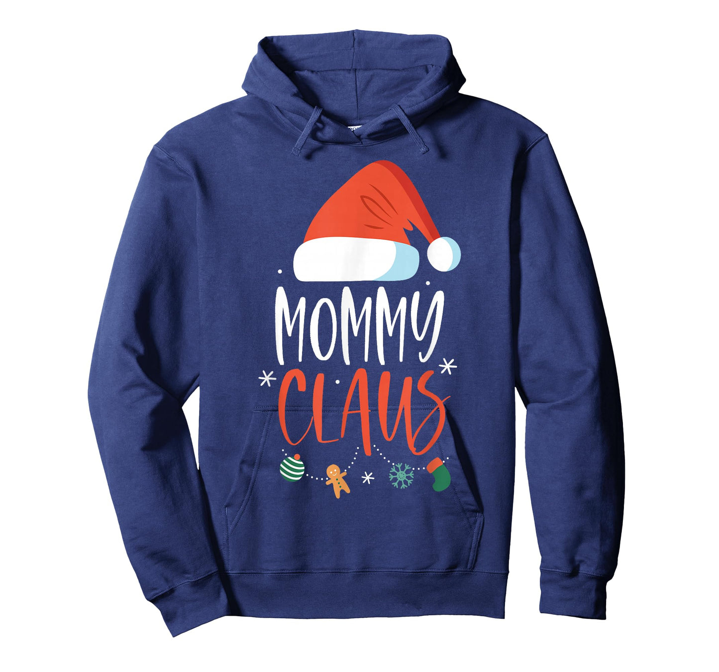 Mommy Claus Funny Family Christmas Couples Santa Xmas T-Shirt