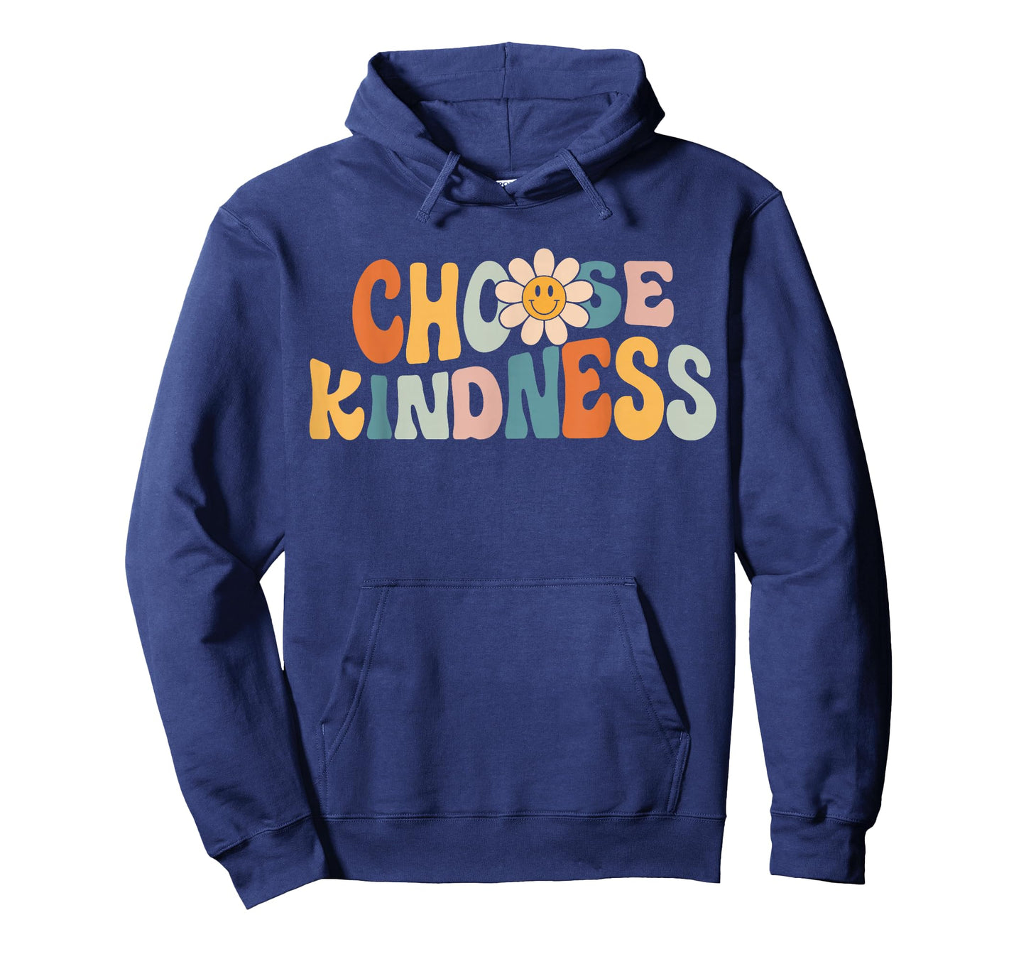 Choose Kindness - Retro Groovy Daisy Be Kind Inspirational T-Shirt