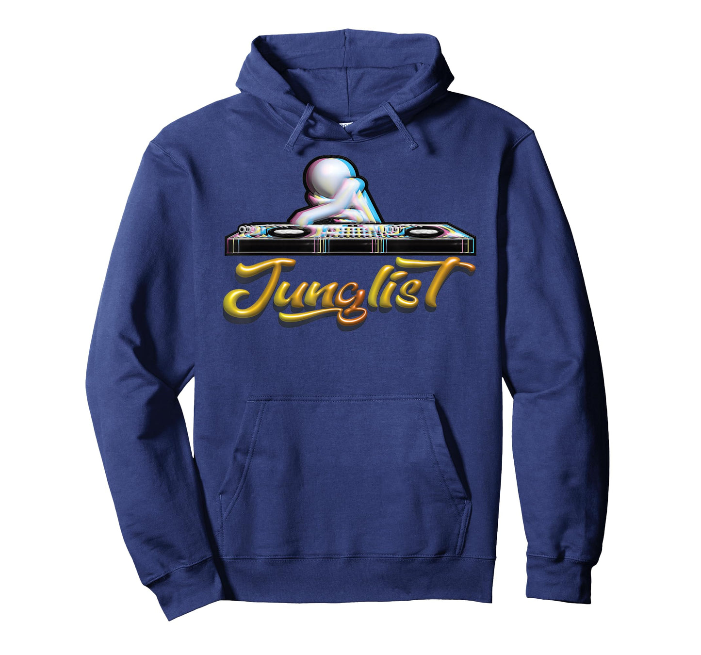 Junglist Drum and Bass vaporwave DJ T-Shirt