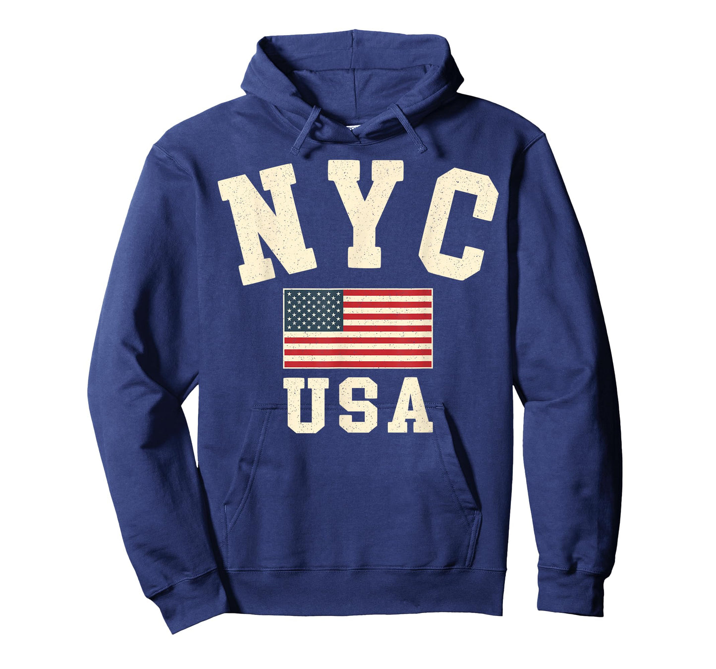 Vintage NYC USA American Flag New York City Souvenir Retro T-Shirt