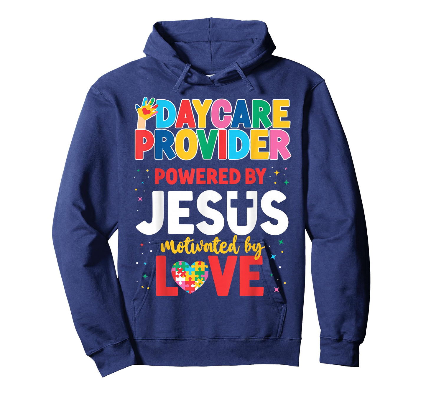 Childcare Daycare Provider Teacher Babysitter Jesus Faith T-Shirt