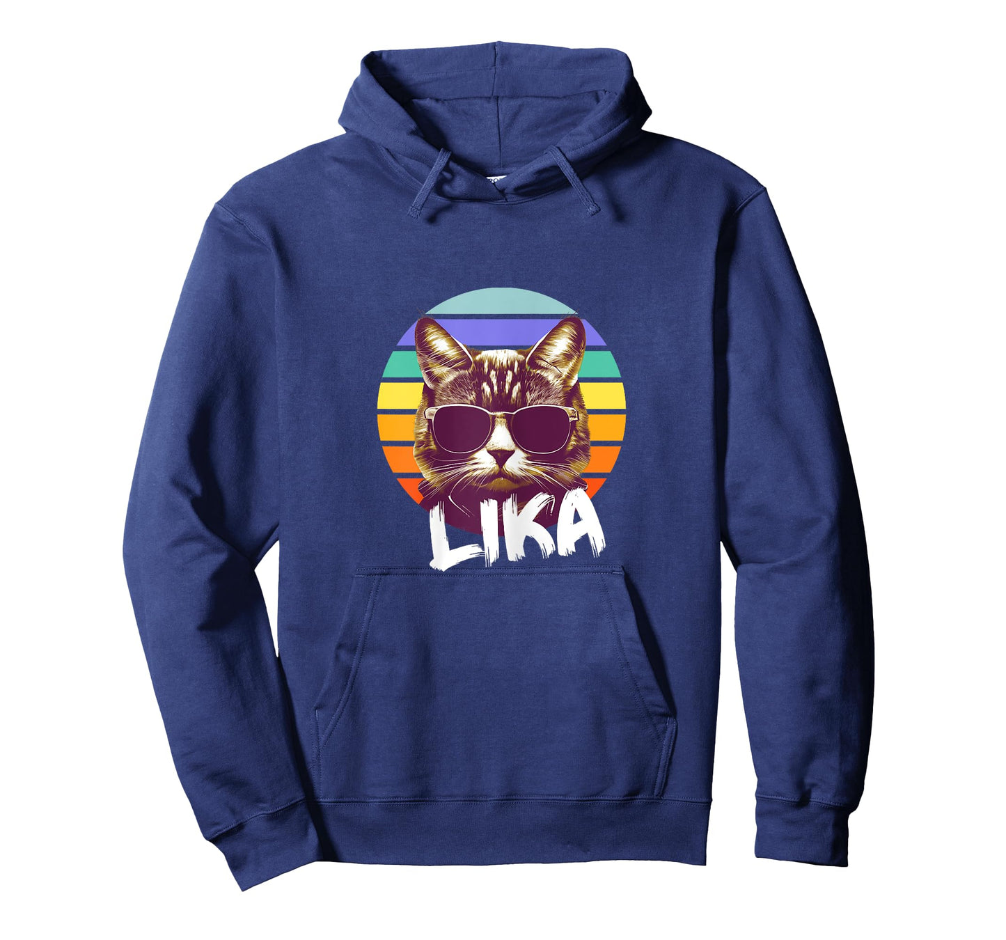 LIKA - Beautiful girl name with a cool funny Cat T-Shirt