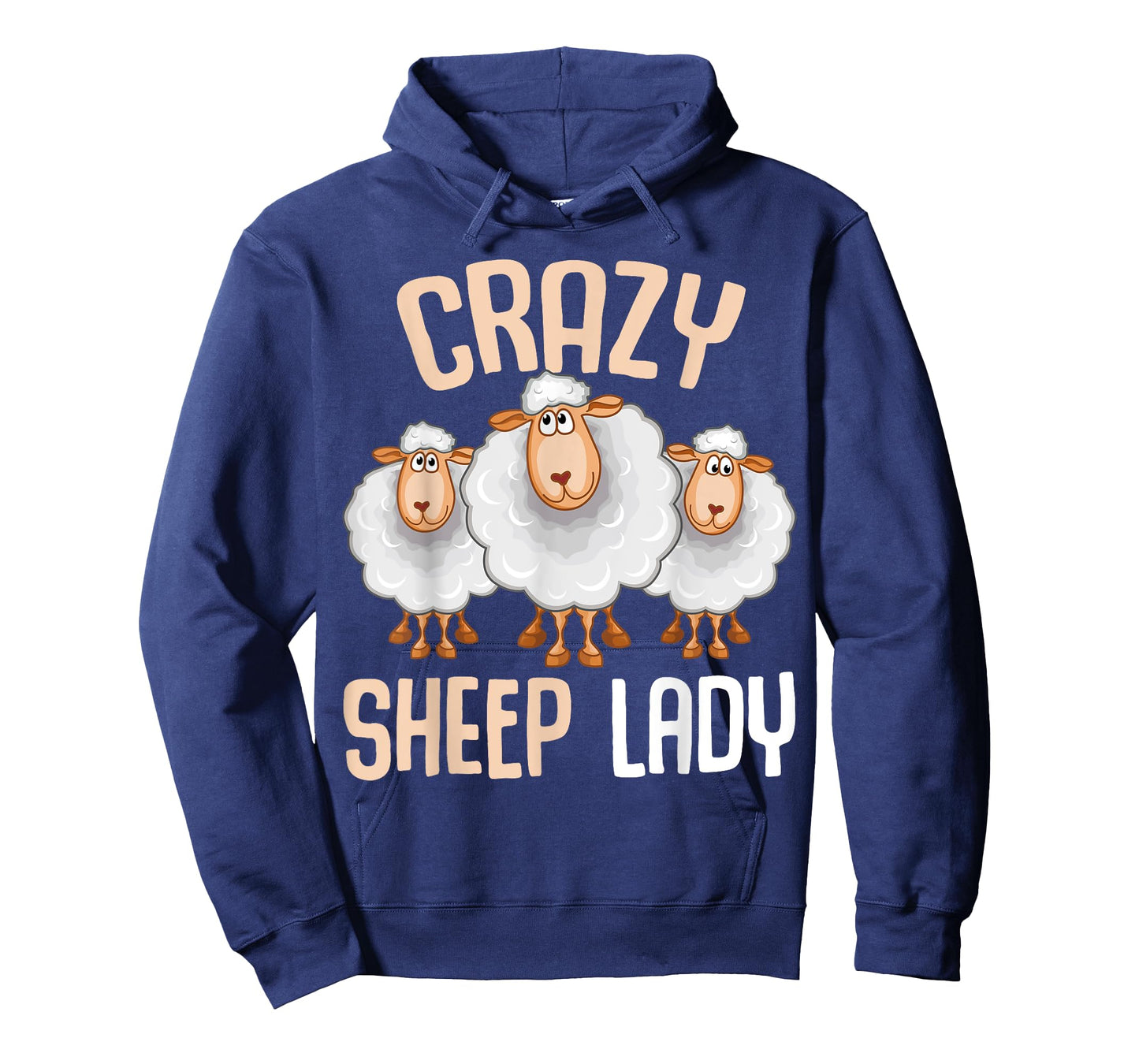 Crazy Sheep Lady Farmers Sheep Lover Women T-Shirt