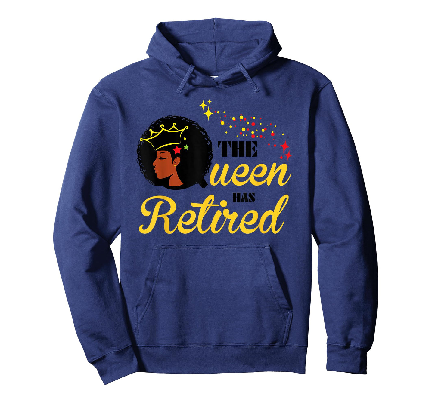 Cool Retirement Gift for Black Women The Queen Has Retired T-Shirt
