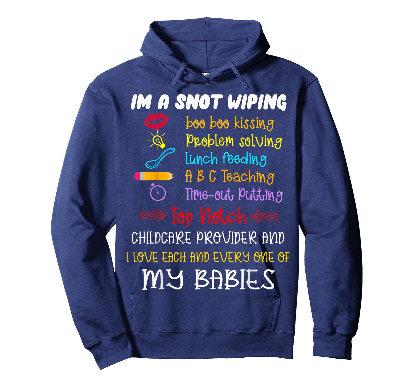 Childcare Provider Teachers Child Care Daycare Provider T-Shirt Small