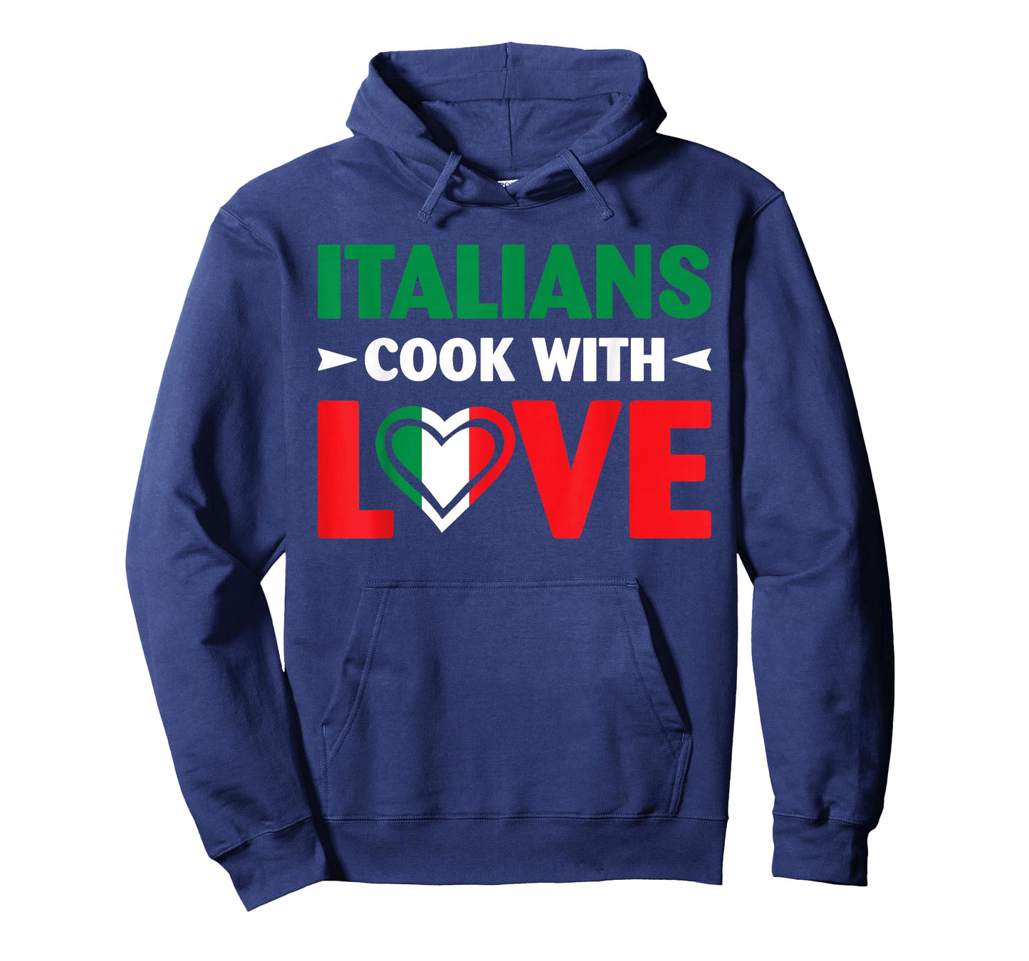 Cook With Love Italian Chef Funny Sayings Quotes T-Shirt