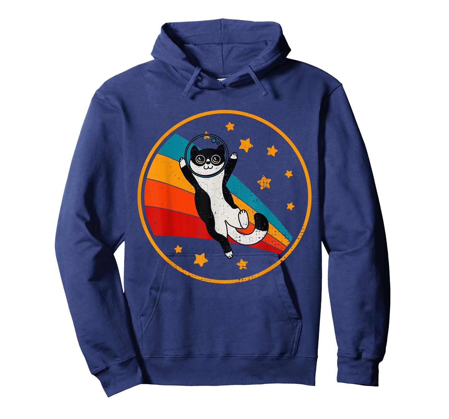 Cute Tuxedo Cat Two Tone Black & White T-Shirt for Men Women Girls Kids