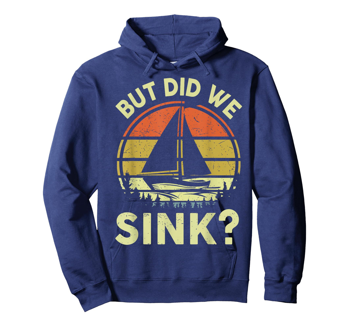 Boat Captain-Shirt But Did We Sink Funny Sailing Sailboat T-Shirt