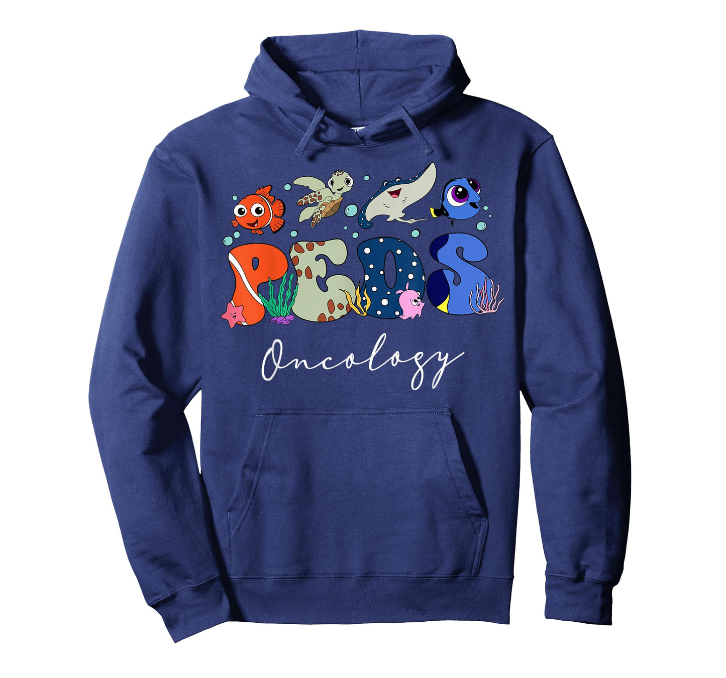 Cute Ocean Sea Summer Pediatric Oncology Nurse PEDS Hem_Onc T-Shirt