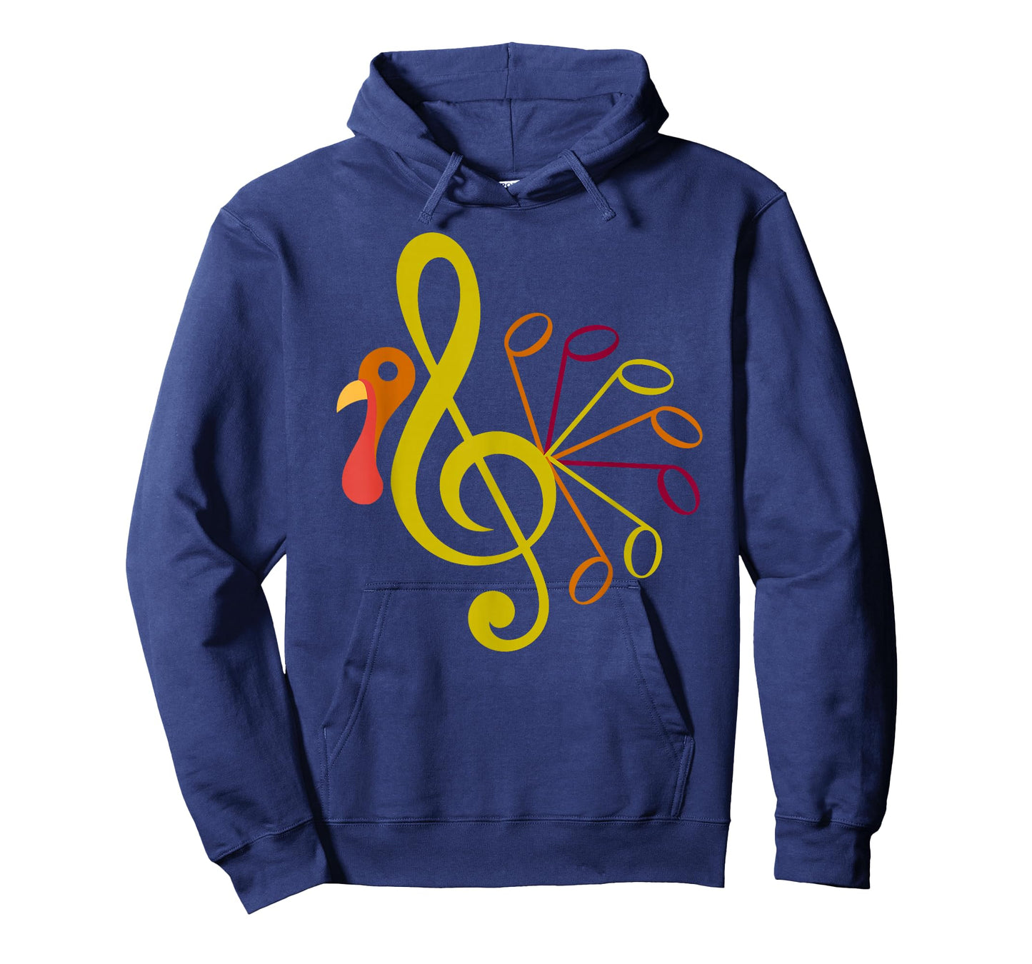 Music Note Symbol Turkey Teacher Fall Thanksgiving Autumn T-Shirt