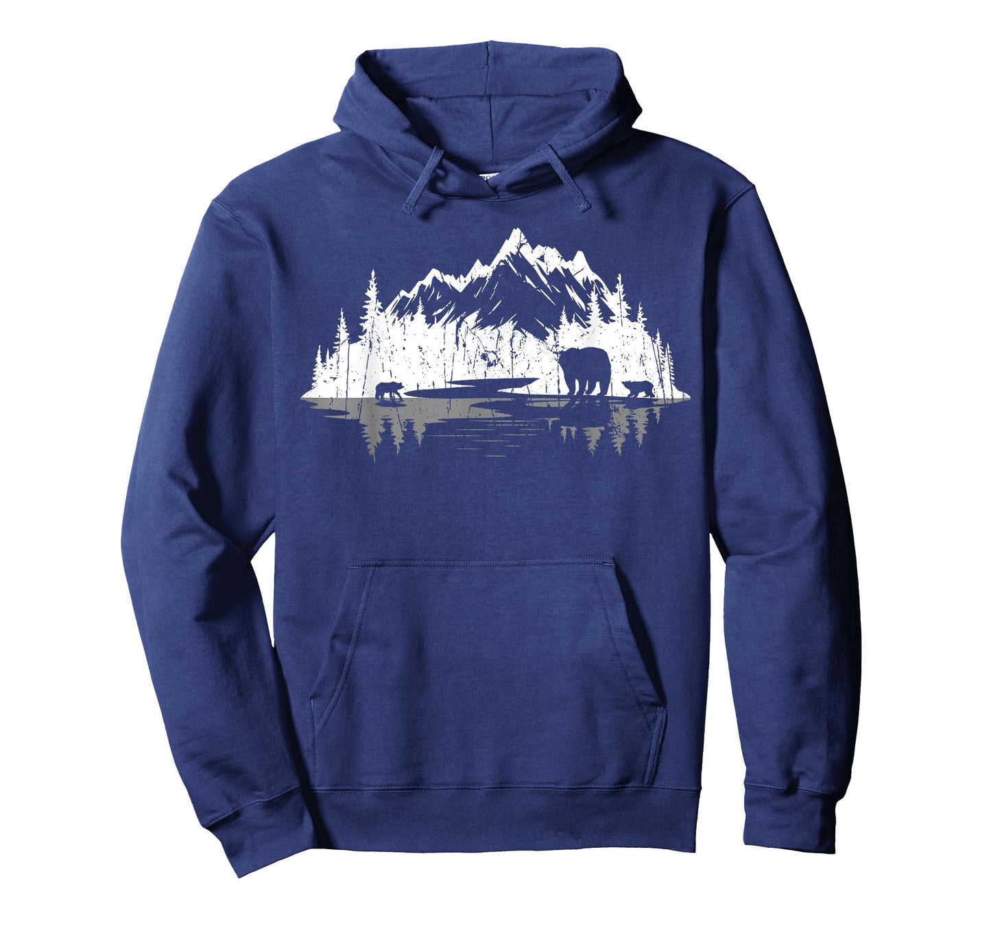 Trees Reflection Wildlife Nature Animal Bear Forest Outdoor T-Shirt