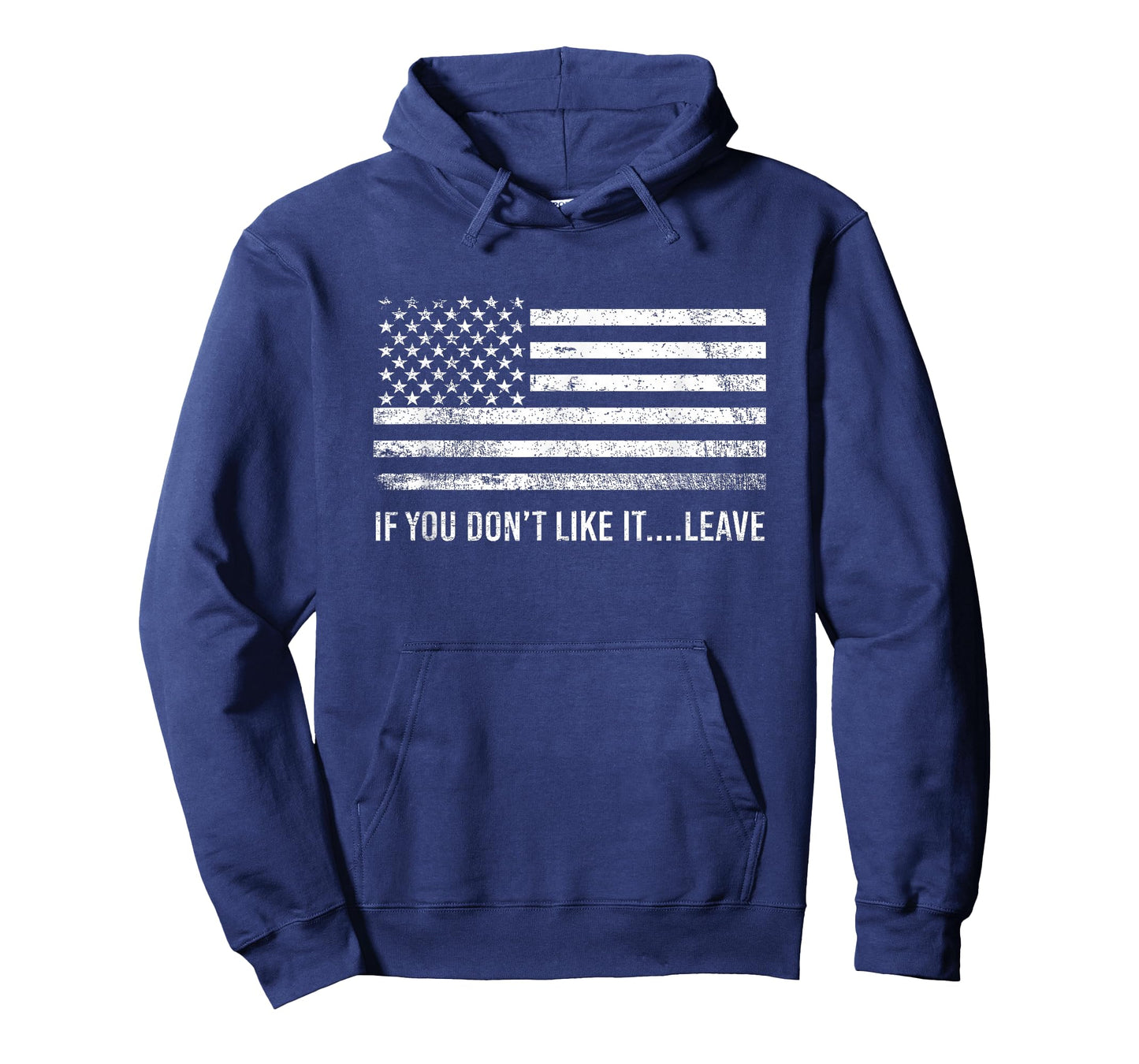 If You Dont Like It Leave American Patriot Flag T-Shirt