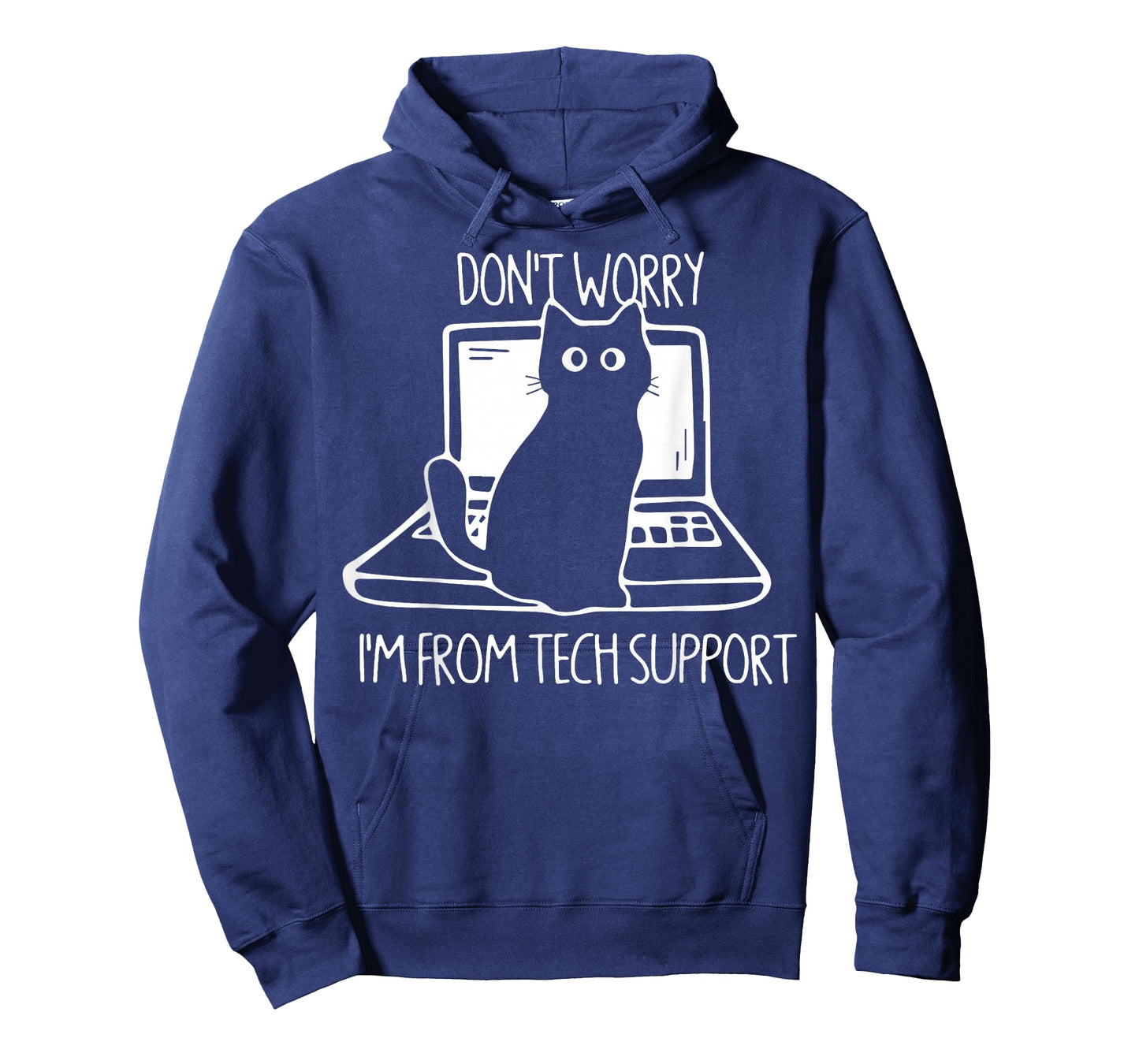 Cat Don't Worry I'm from Tech Support T-Shirt
