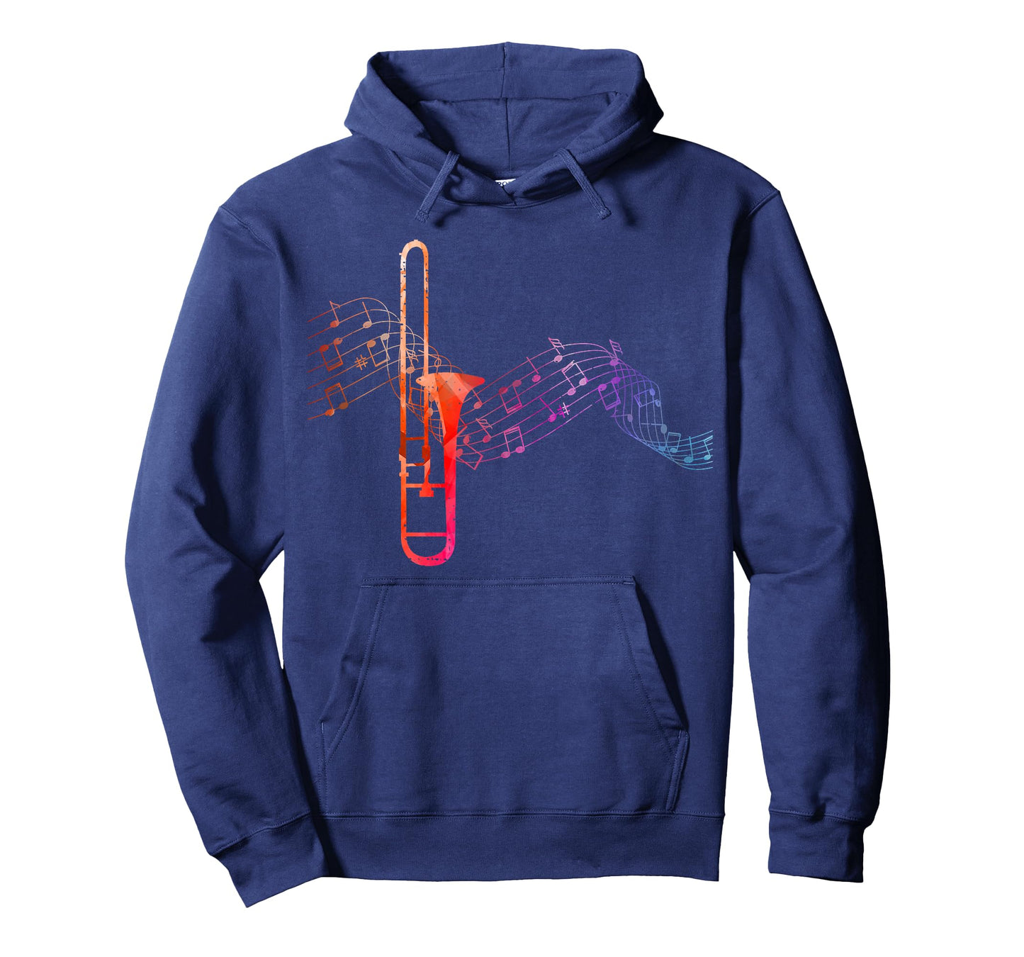 Colourful Trombone Sheet Music Trombone T-Shirt
