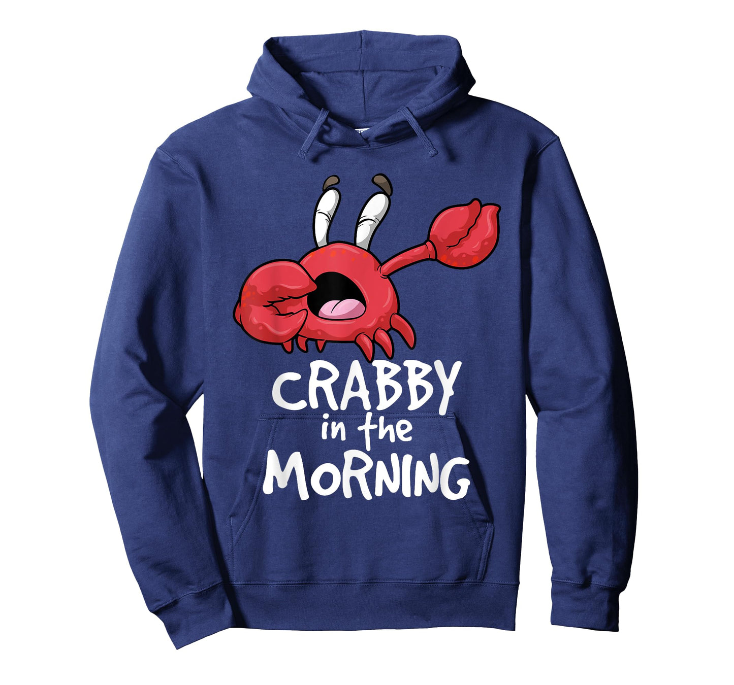 Crabby In The Morning Shirt Funny Sleepy Crab Pyjama Night T-Shirt