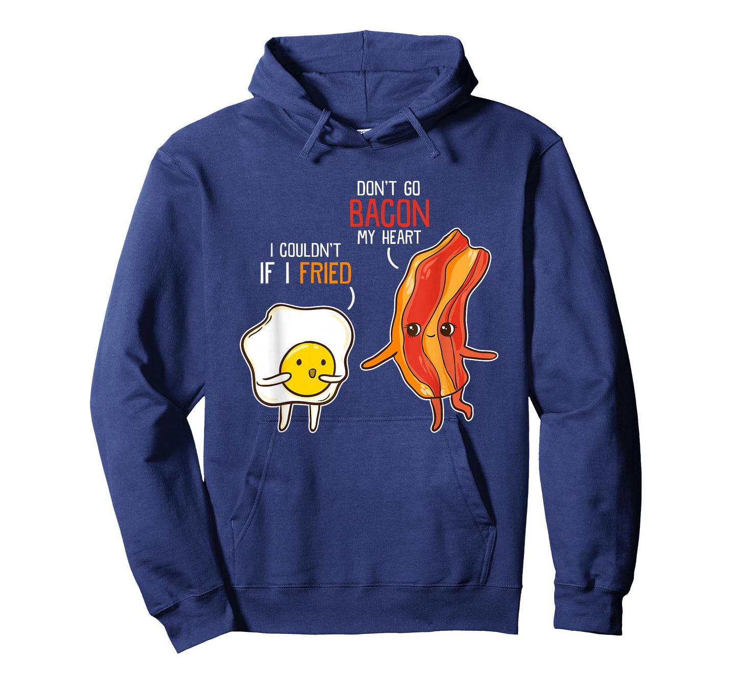 Bacon Egg Pun Breakfast Don't Go Bacon on my Heart Outfit T-Shirt