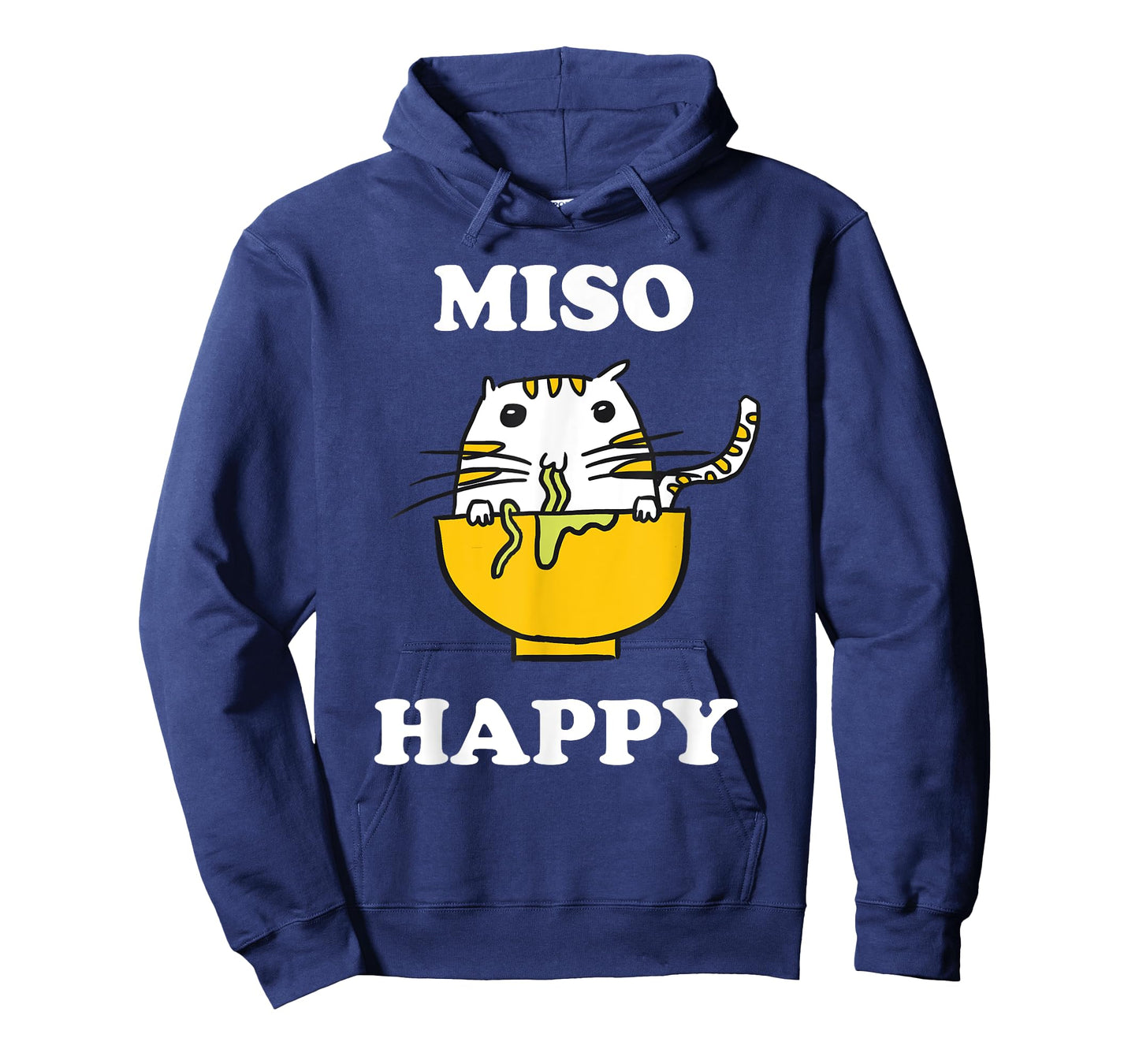 Miso Happy Quote Japanese Cat Lover Pun Funny Japan T-Shirt for Men Women Kids
