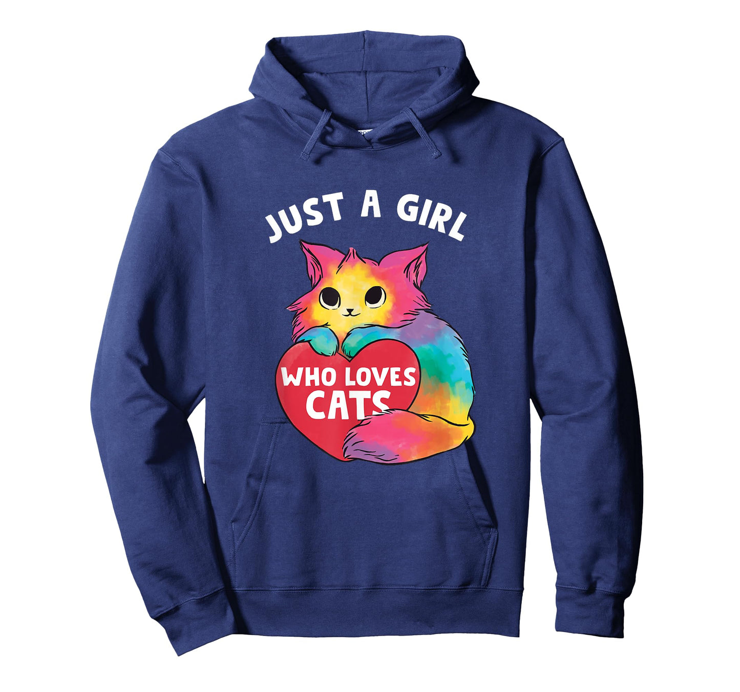 Just a girl who loves cats, cute Cat lover for Girls T-Shirt