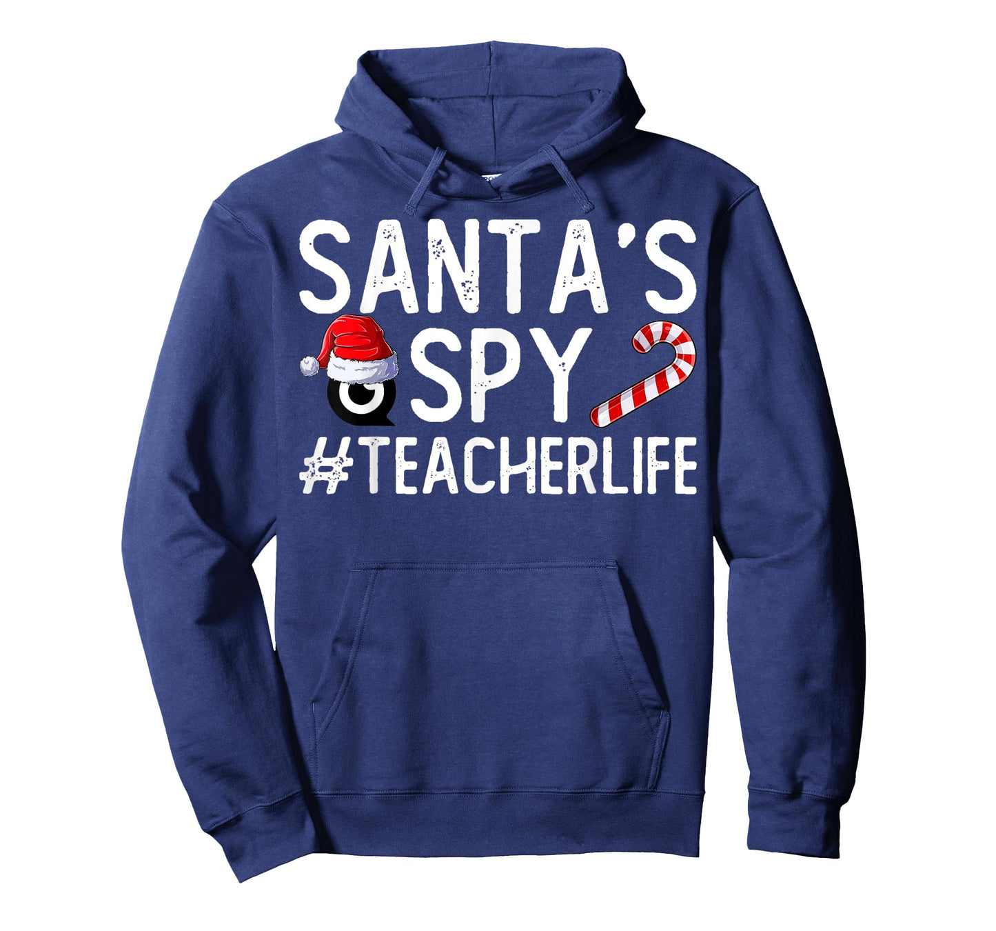 Santa's Favorite Teacher Santa Spy Teacher Life Christmas Men Women Kids T-Shirt