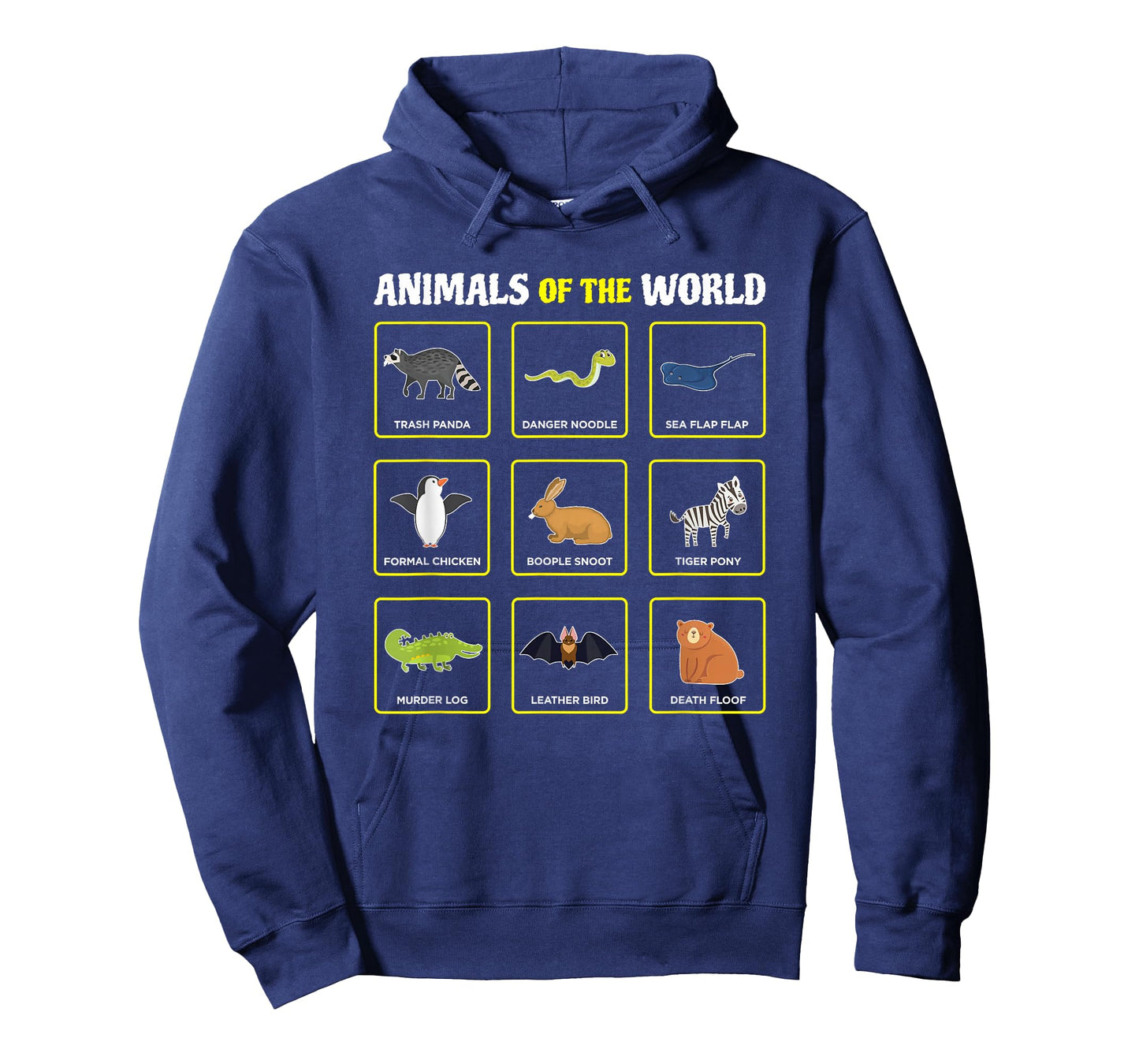 Animals Of The World Funny Rare Animals Memes T-Shirt