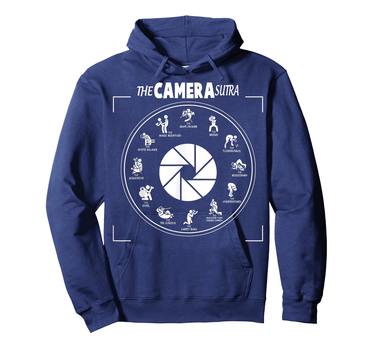 The Camera Sutra Photographer Joke Tee Photography Photo T-Shirt
