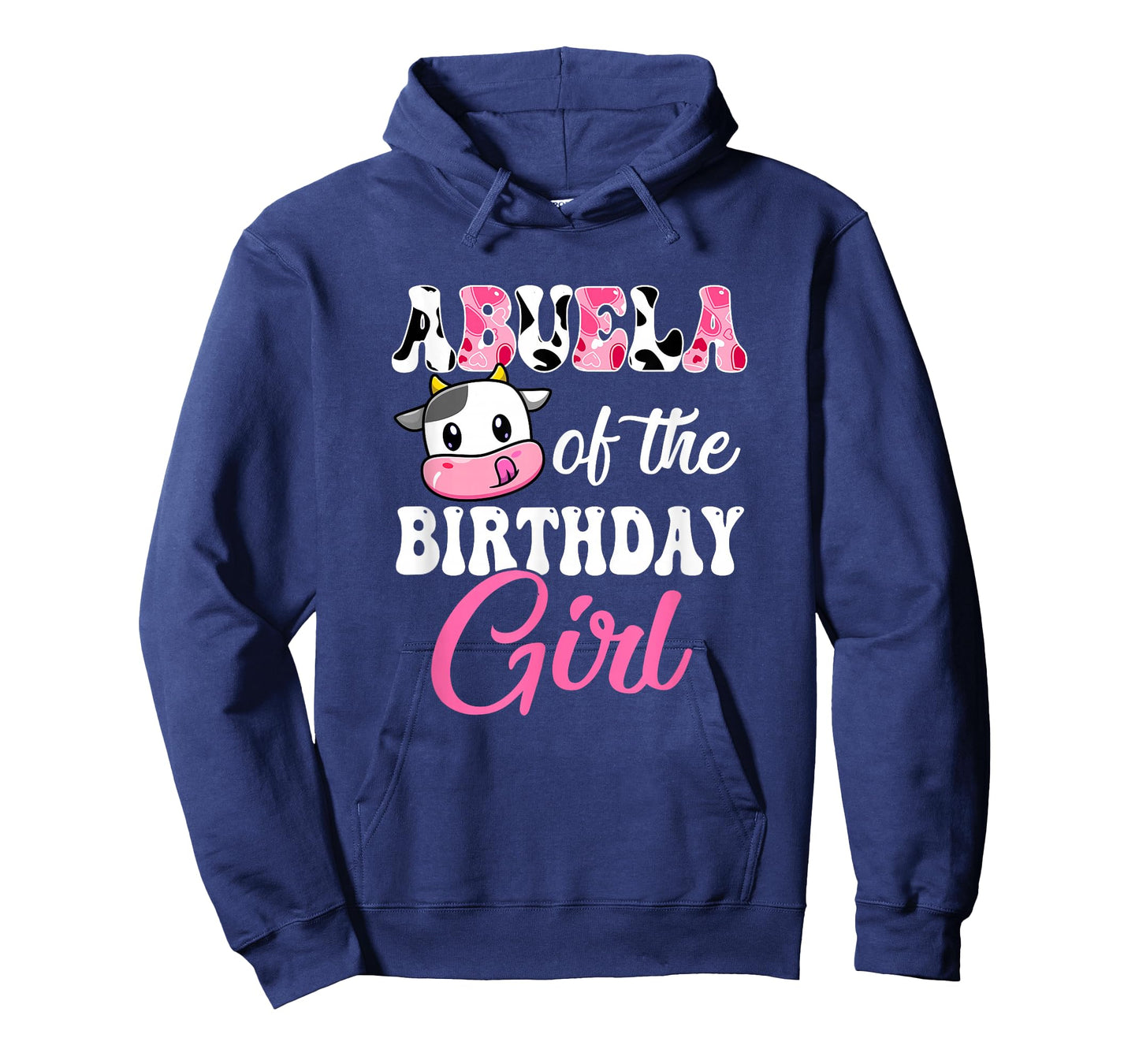 Abuela Of The Birthday Girl Farm Cow 1St Birthday Girl T-Shirt