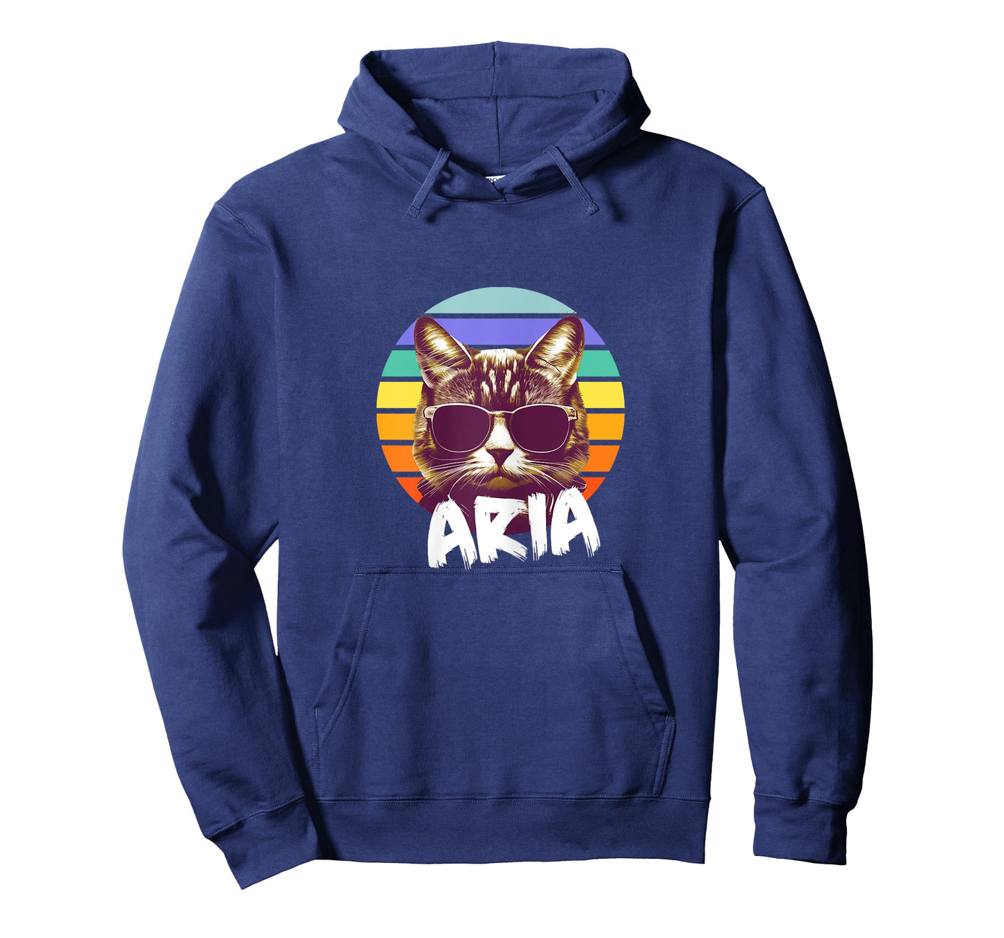 ARIA - Beautiful girl name with a cool funny Cat T-Shirt