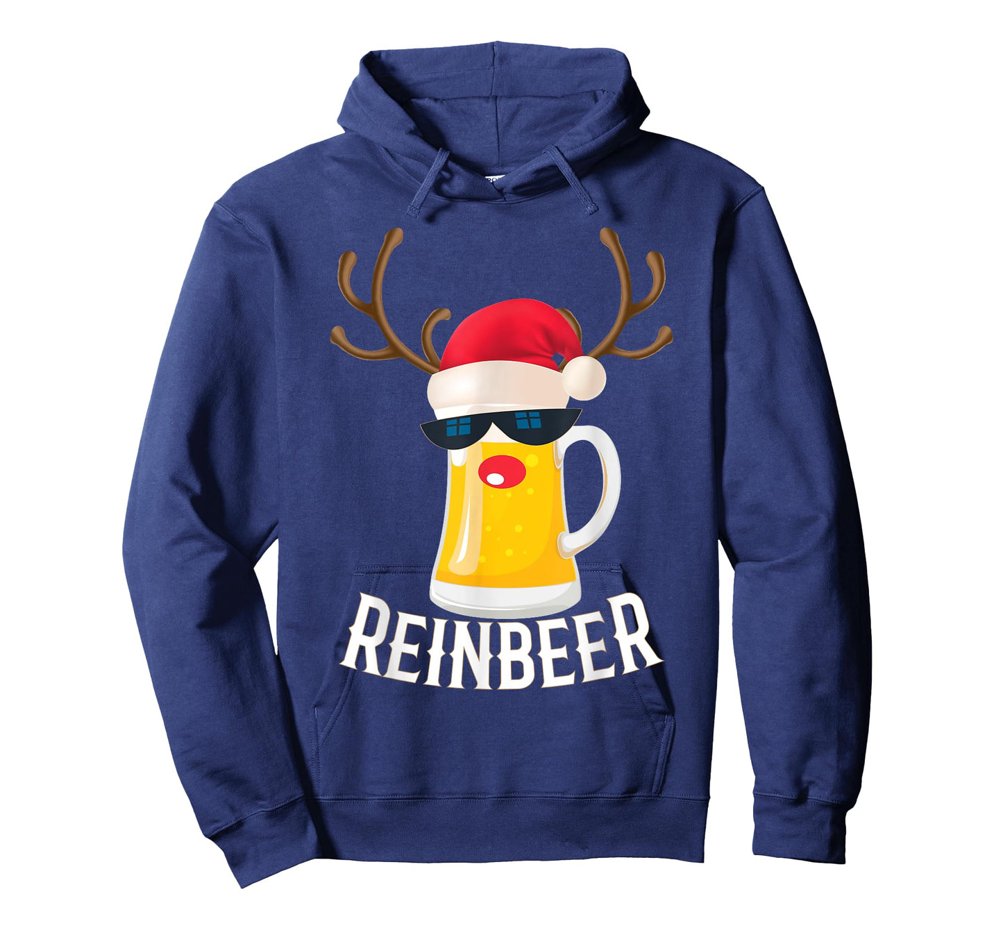 Gifts for Beer Drinkers- Reindeer Funny Christmas Drinking T-Shirt