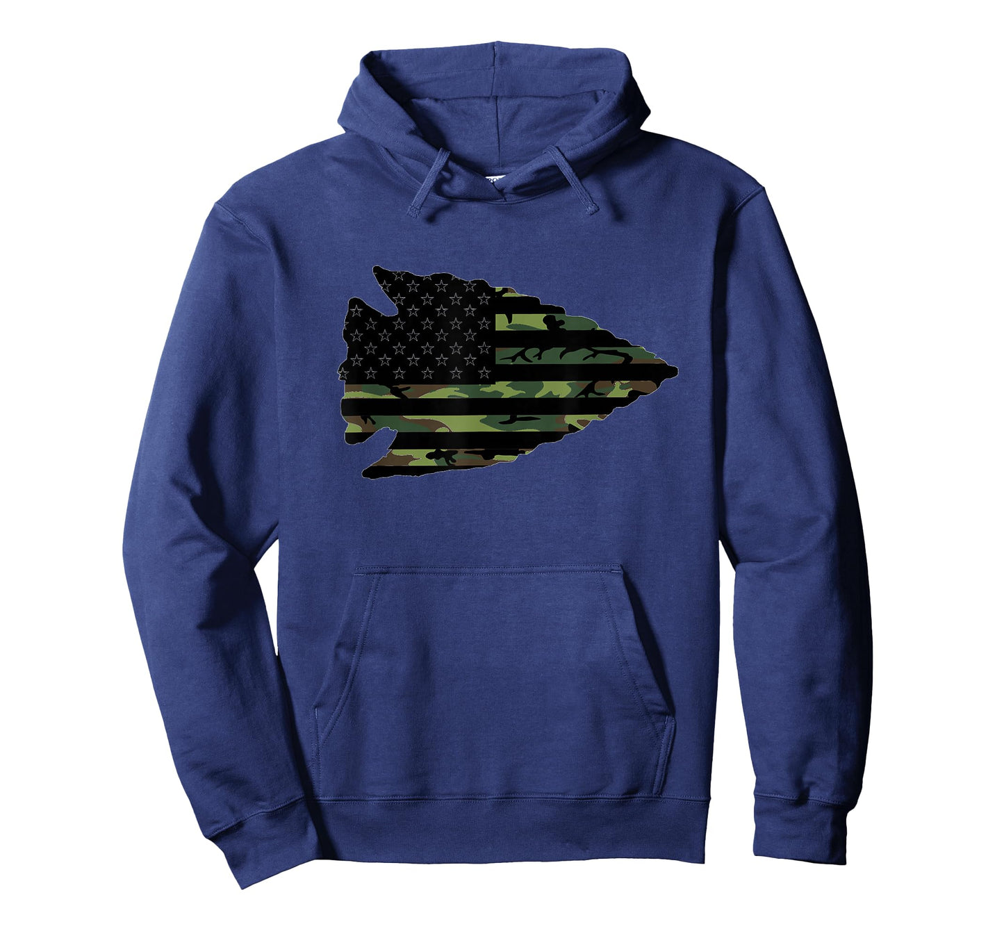 Arrowhead Hunter Camougflage USA Flag Arrowhead Hunting T-Shirt