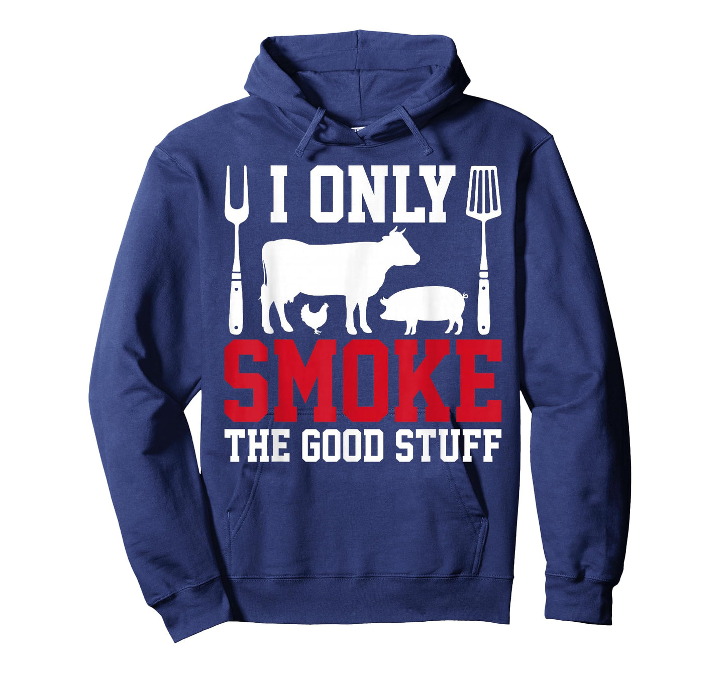 I Only Smoke The Good Stuff BBQ Barbeque Grilling Pitmaster T-Shirt