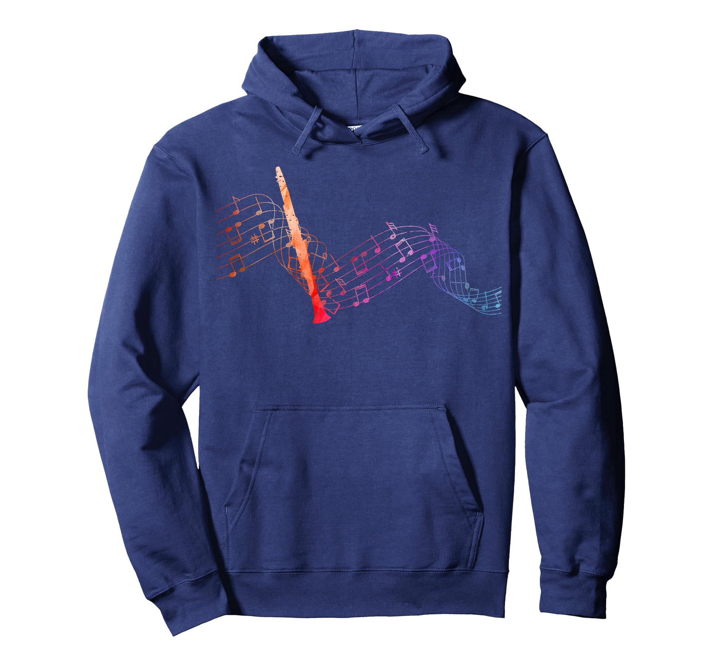 Colourful Clarinet Sheet Music with Clarinet T-Shirt