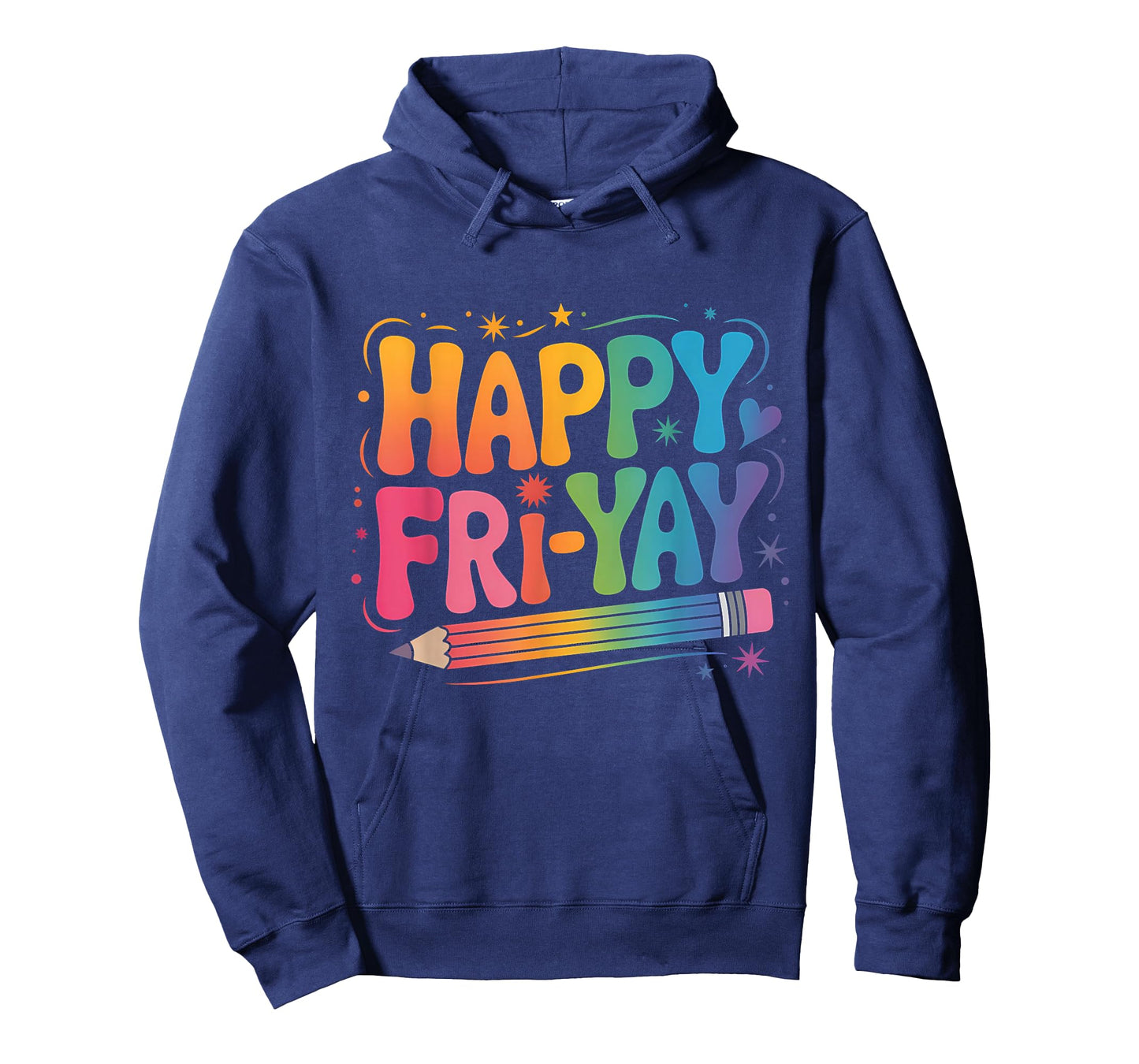 Happy Fri-Yay Teacher Fry Yay Friday Weekend Cute Fri-Yay T-Shirt