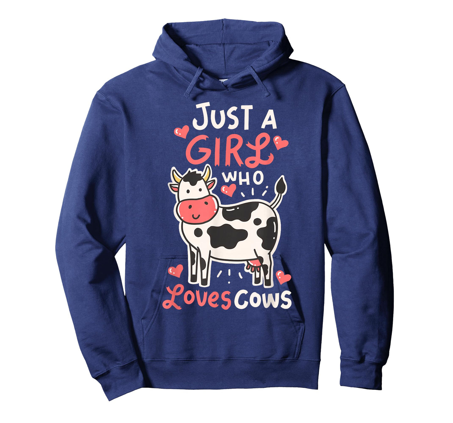 Cow Just A Girl Who Loves Cows Farmer Butcher Milk T-Shirt