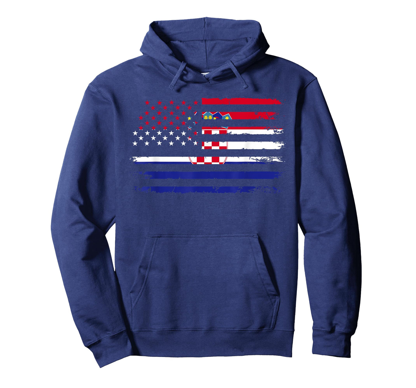 American Croatia Flag T-Shirt