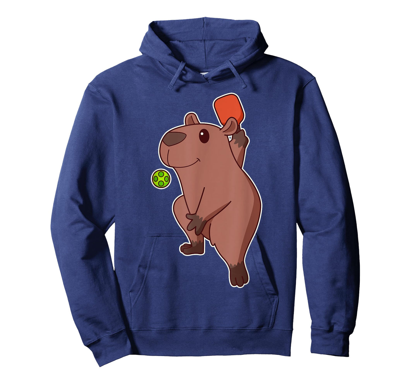 Cute Kawaii Capybara playing pickleball T-Shirt