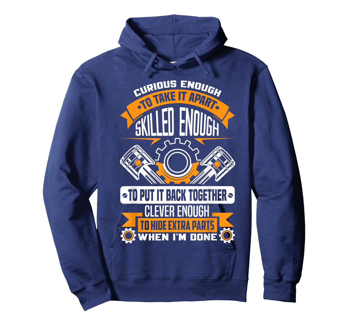Curious enough to take it apart skilled enough - mechanic T-Shirt