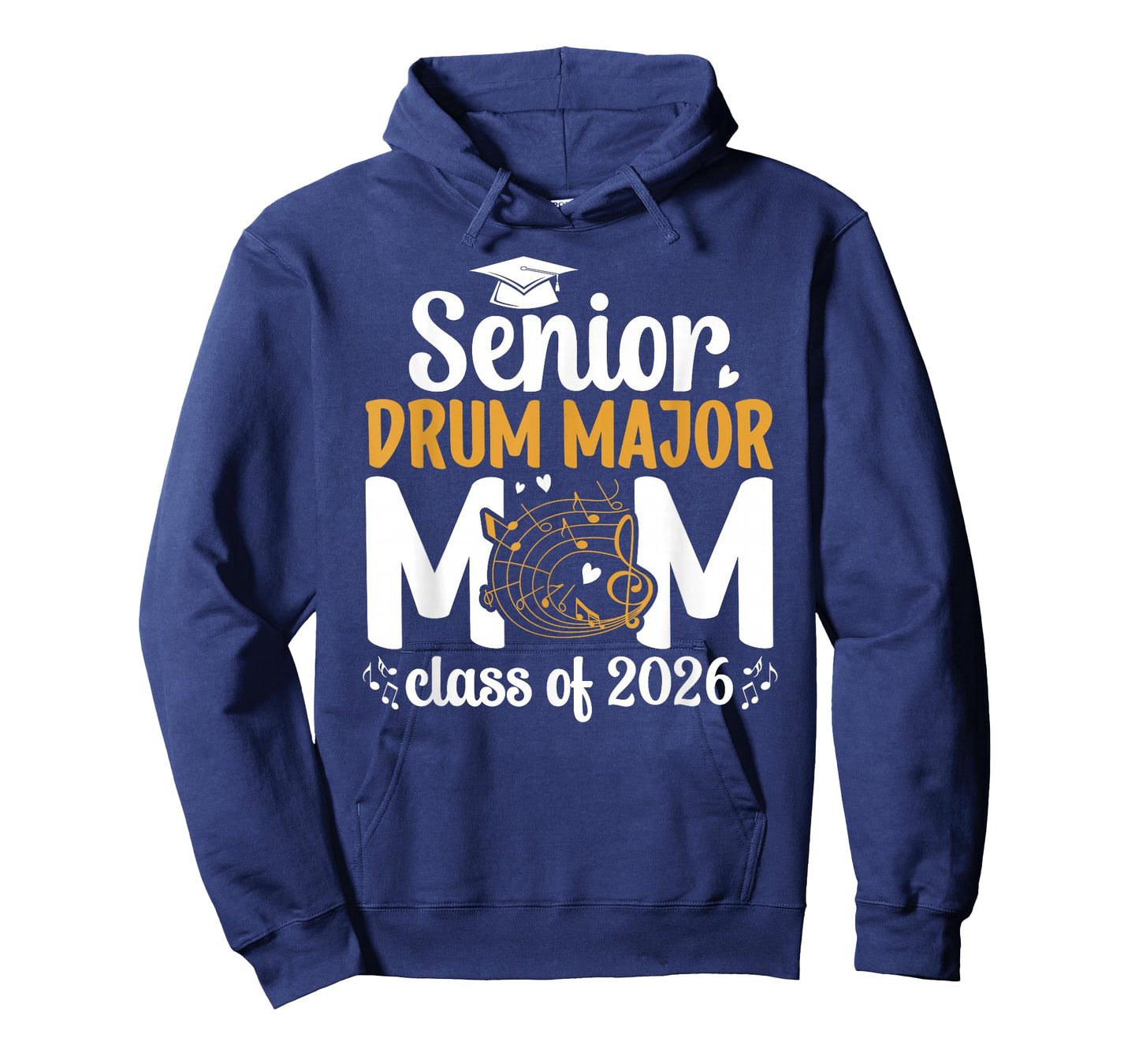 Senior Drum Major Mom 2026 Senior Marching Band Mom 2026 T-Shirt