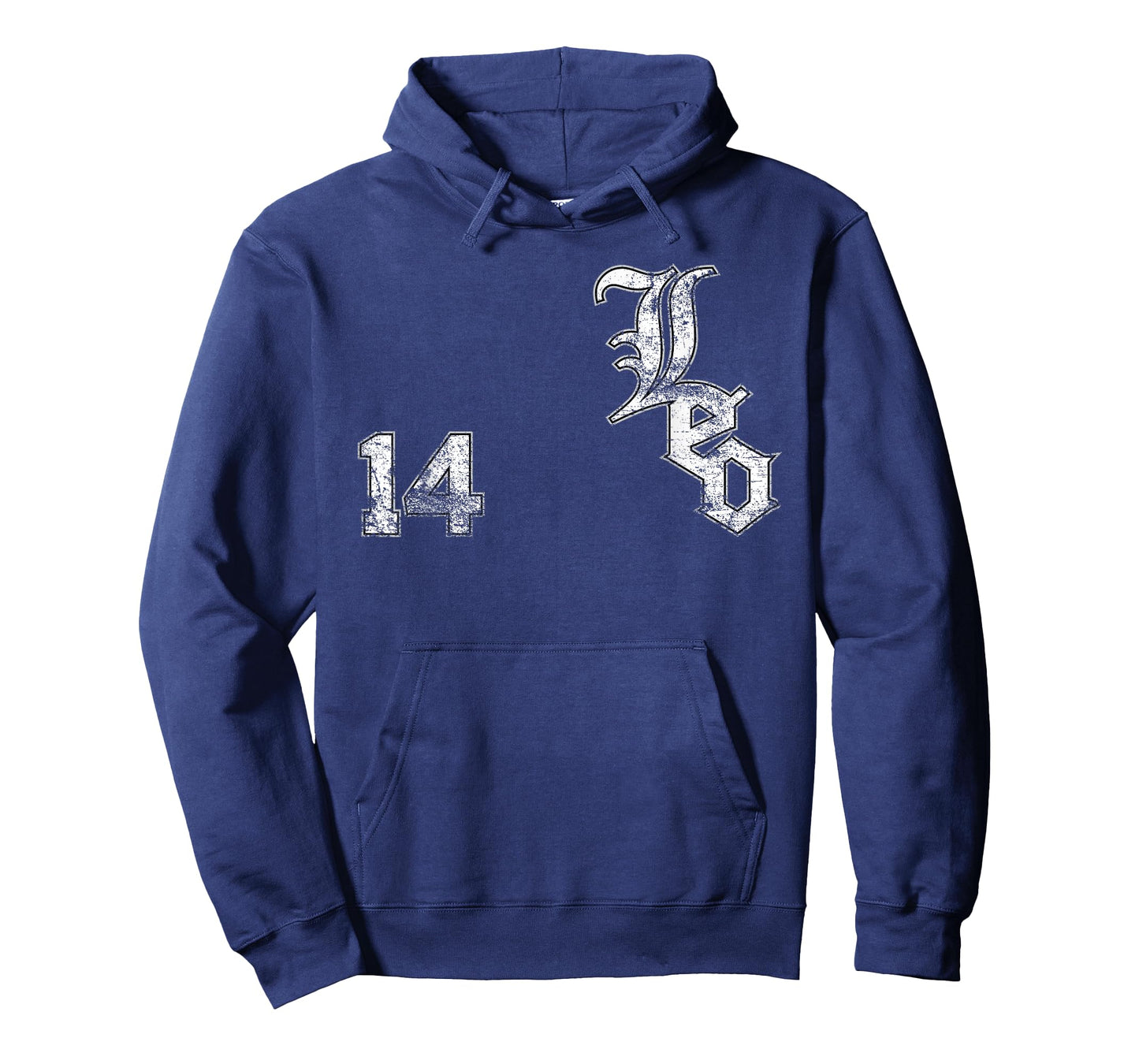 Pope Leo XIV of Chicago Sports Jersey Number 14 Distressed T-Shirt
