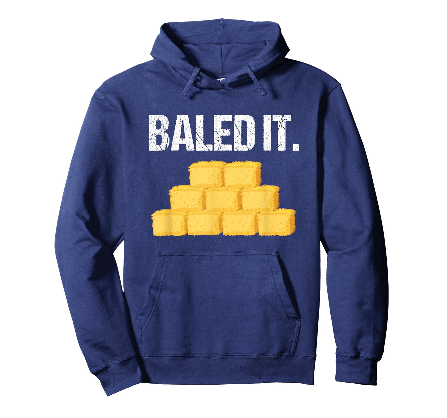 Baled It Shirt Funny Farmer Tshirt Farming Humor Farm Joke T-Shirt